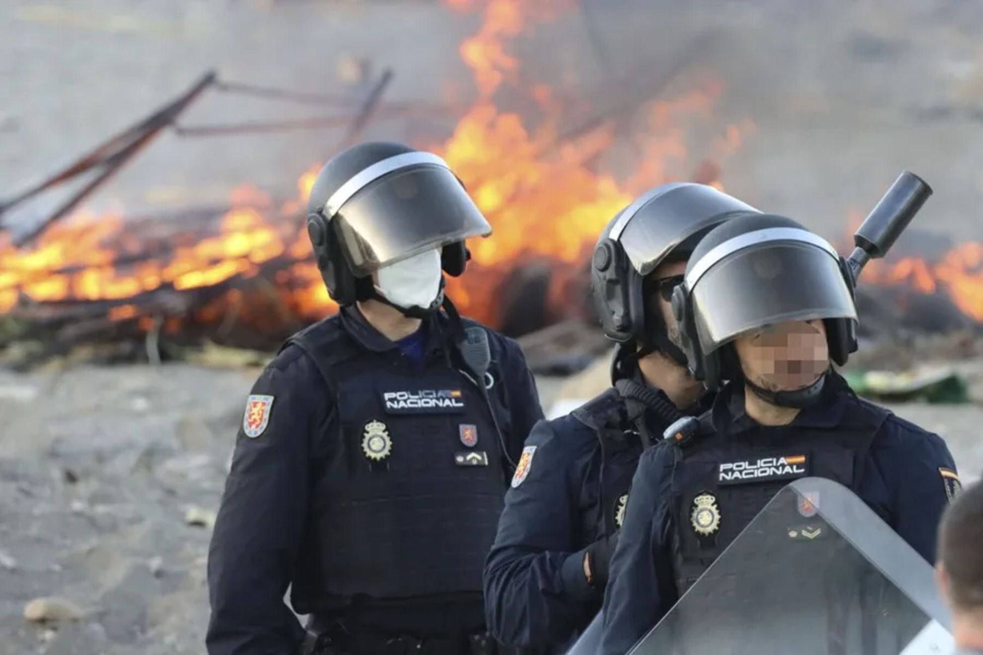 Agentes de Policía en Ceuta EFE