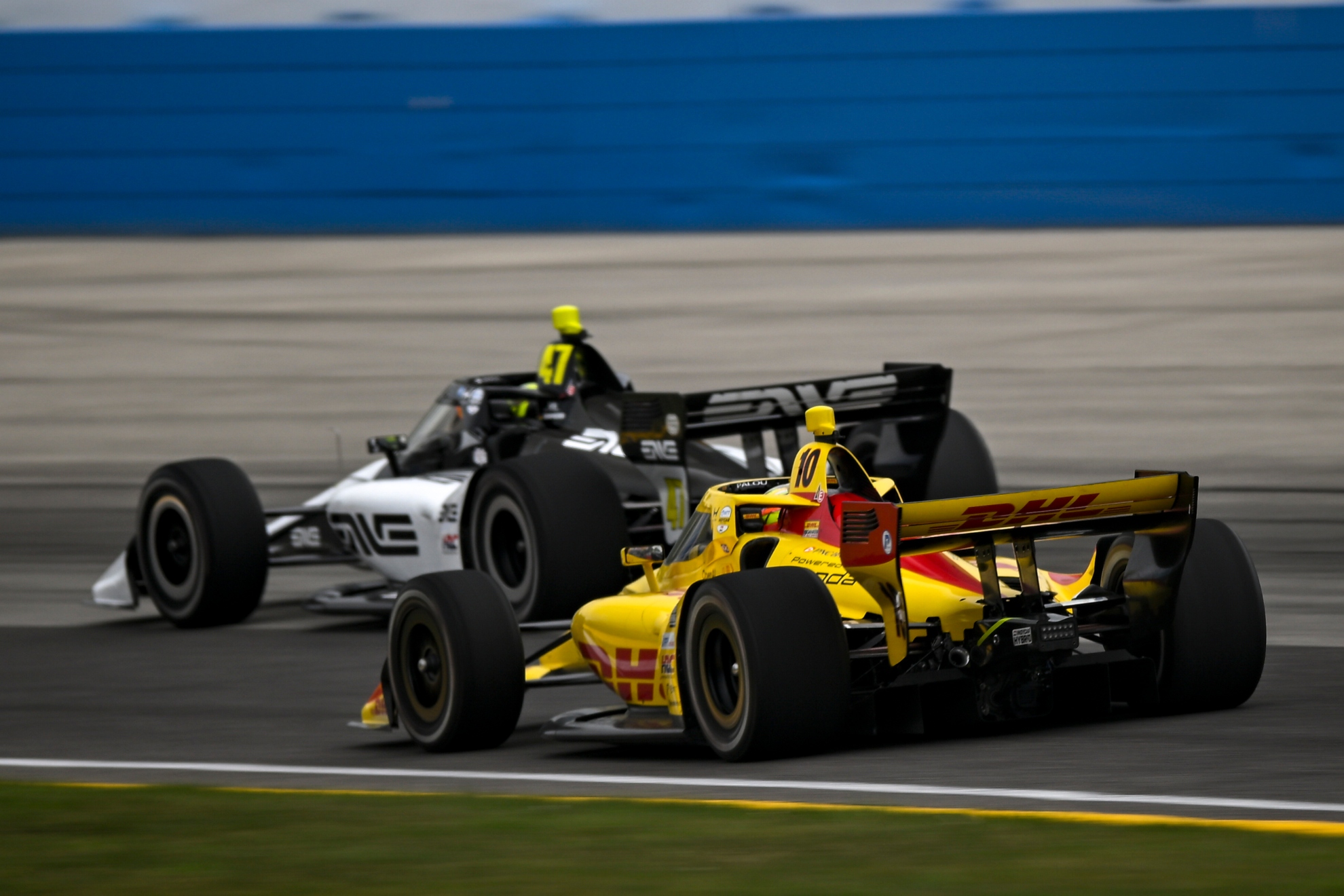 Álex Palou, durante el GP de Milwaukee 2026