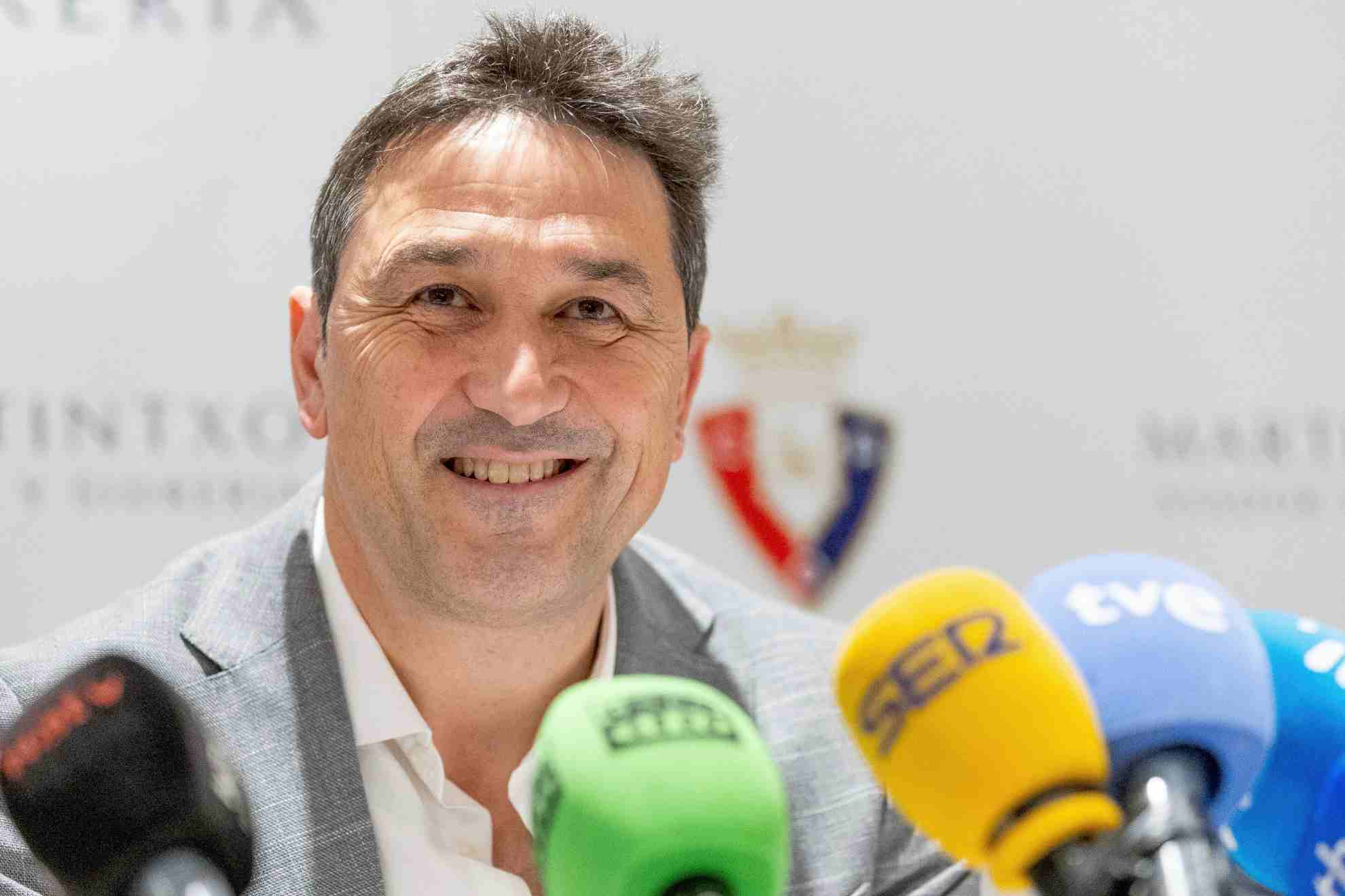 Braulio Vázquez, director deportivo de Osasuna MARCA