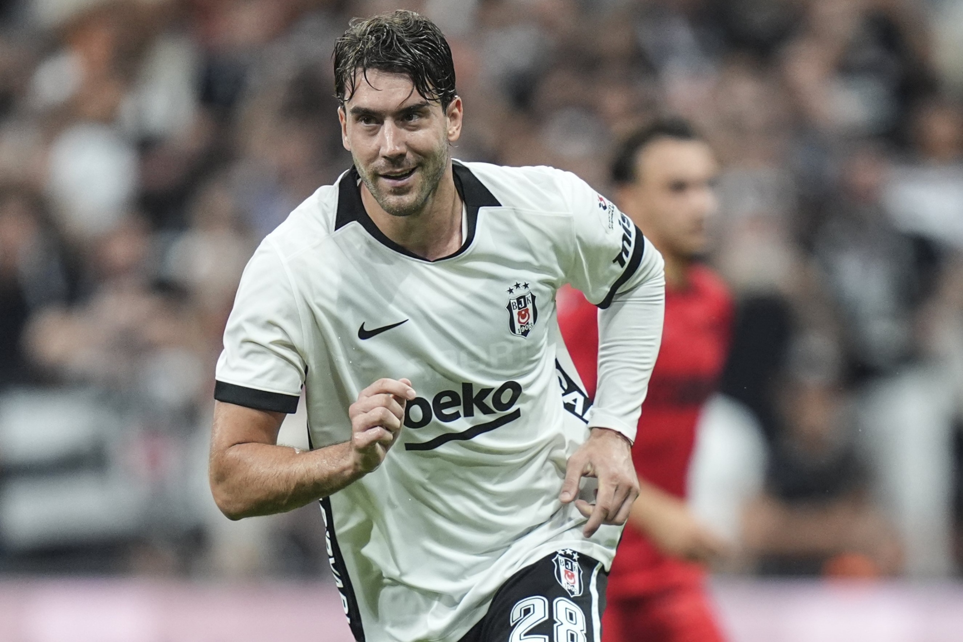 Vlahovic anota un Hat-Trick con Besiktas. BESIKTAS.