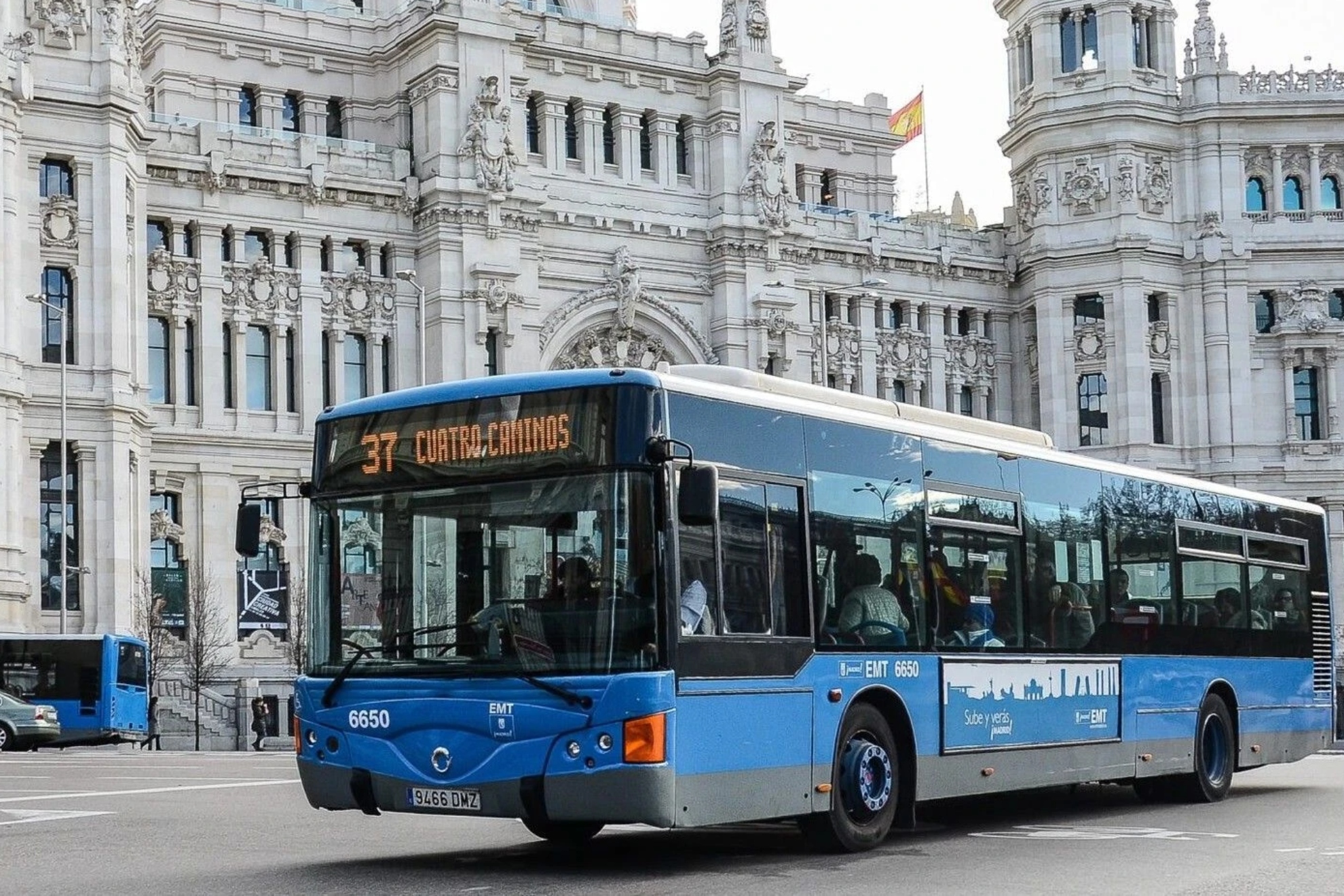 Gratuidad del transporte público en Madrid el 7 y 8 de septiembre. EMT Madrid