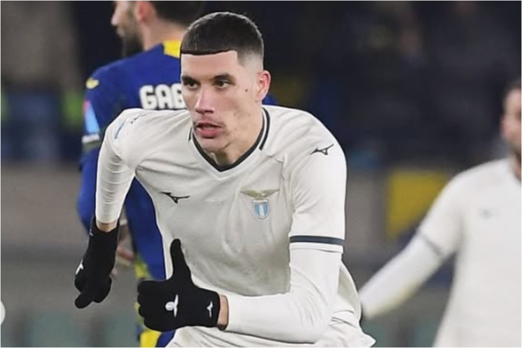 Ratkov, con la Lazio.