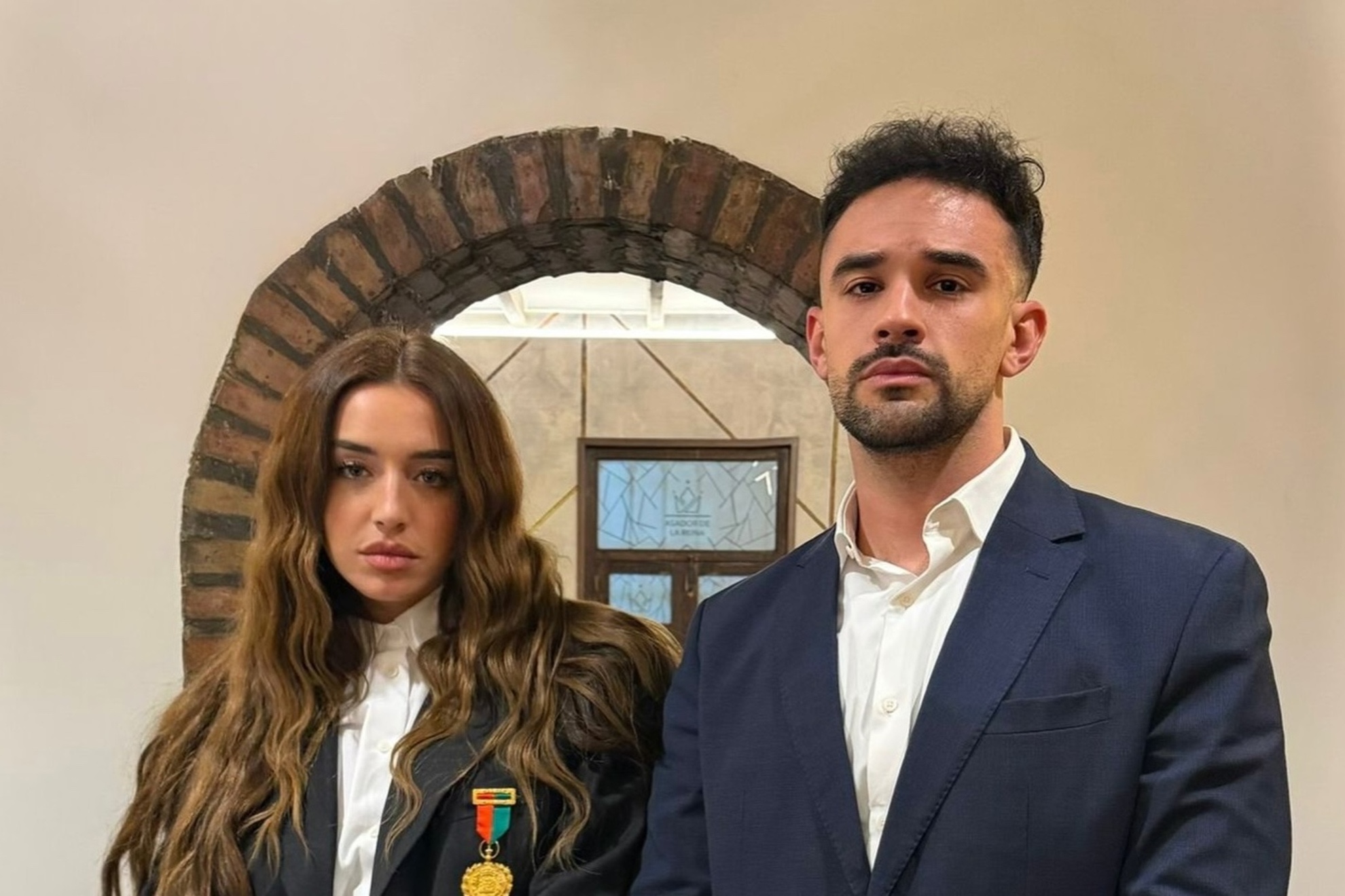 Lola Indigo e IlloJuan en una imagen publicada por ellos en redes sociales RRSS