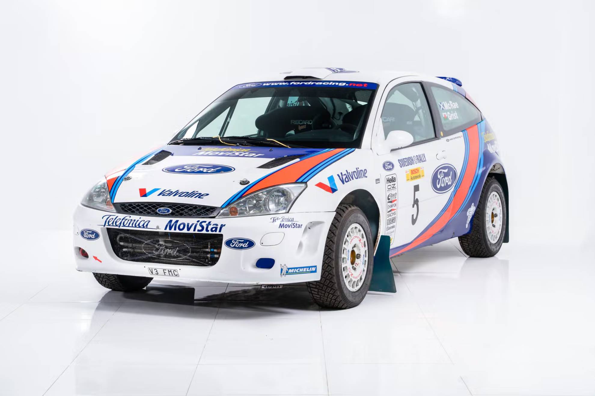 Este Ford Focus WRC de Colin McRae está en venta, pero no te pierdas ...