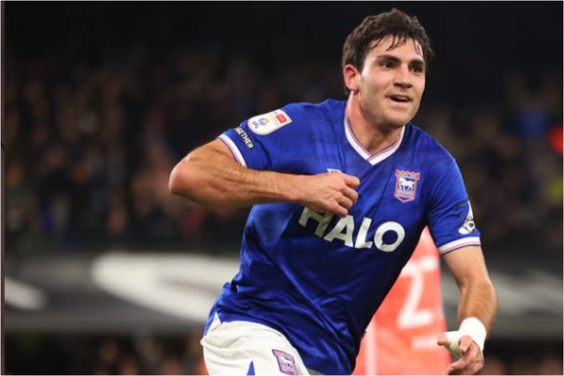 Azón, con el IpswichTown