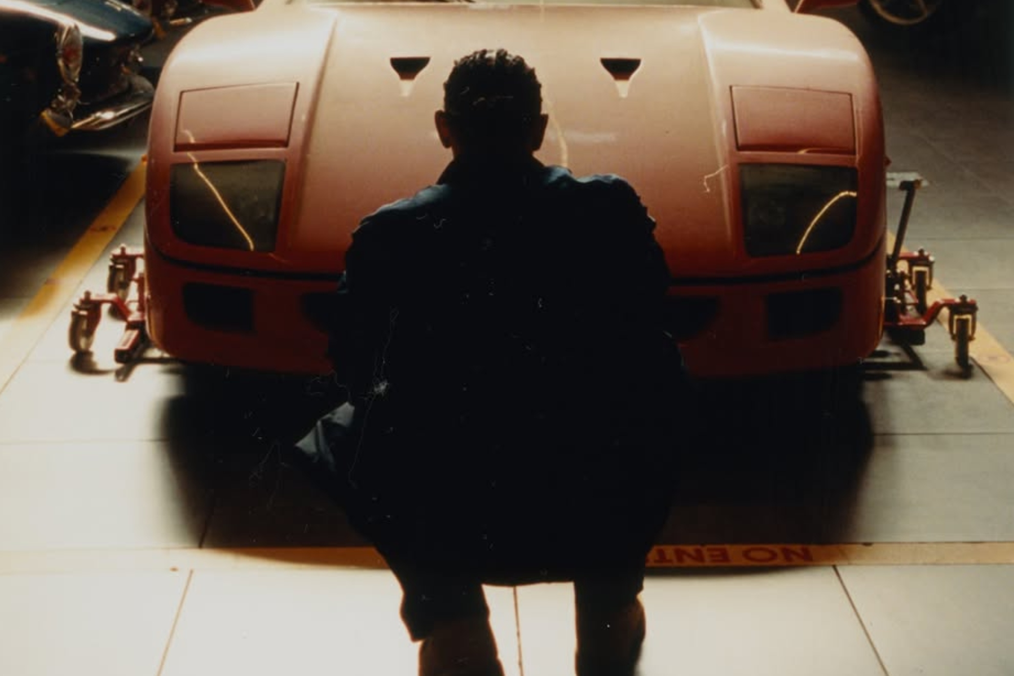 Lewis Hamilton y su Ferrari F40 @lewishamilton