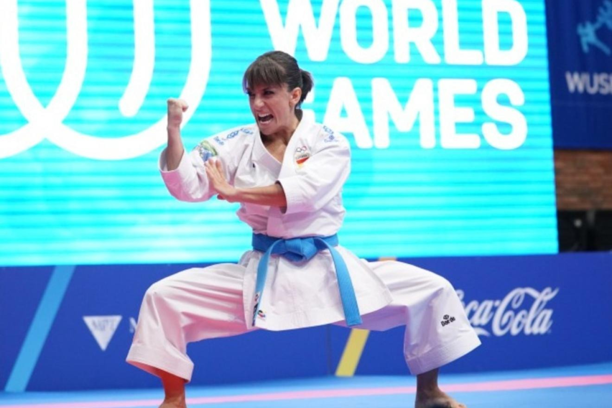 Sandra Sánchez, en los Juegos Mundiales de 2022.