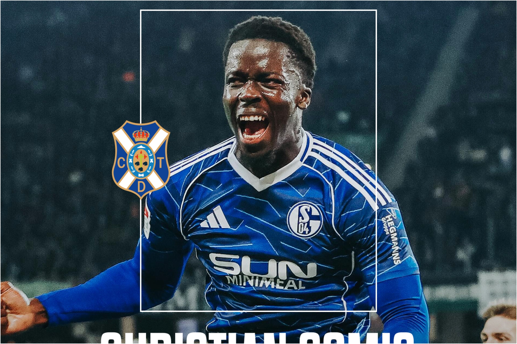 Gomis presentado como nuevo jugador del Tenerife.