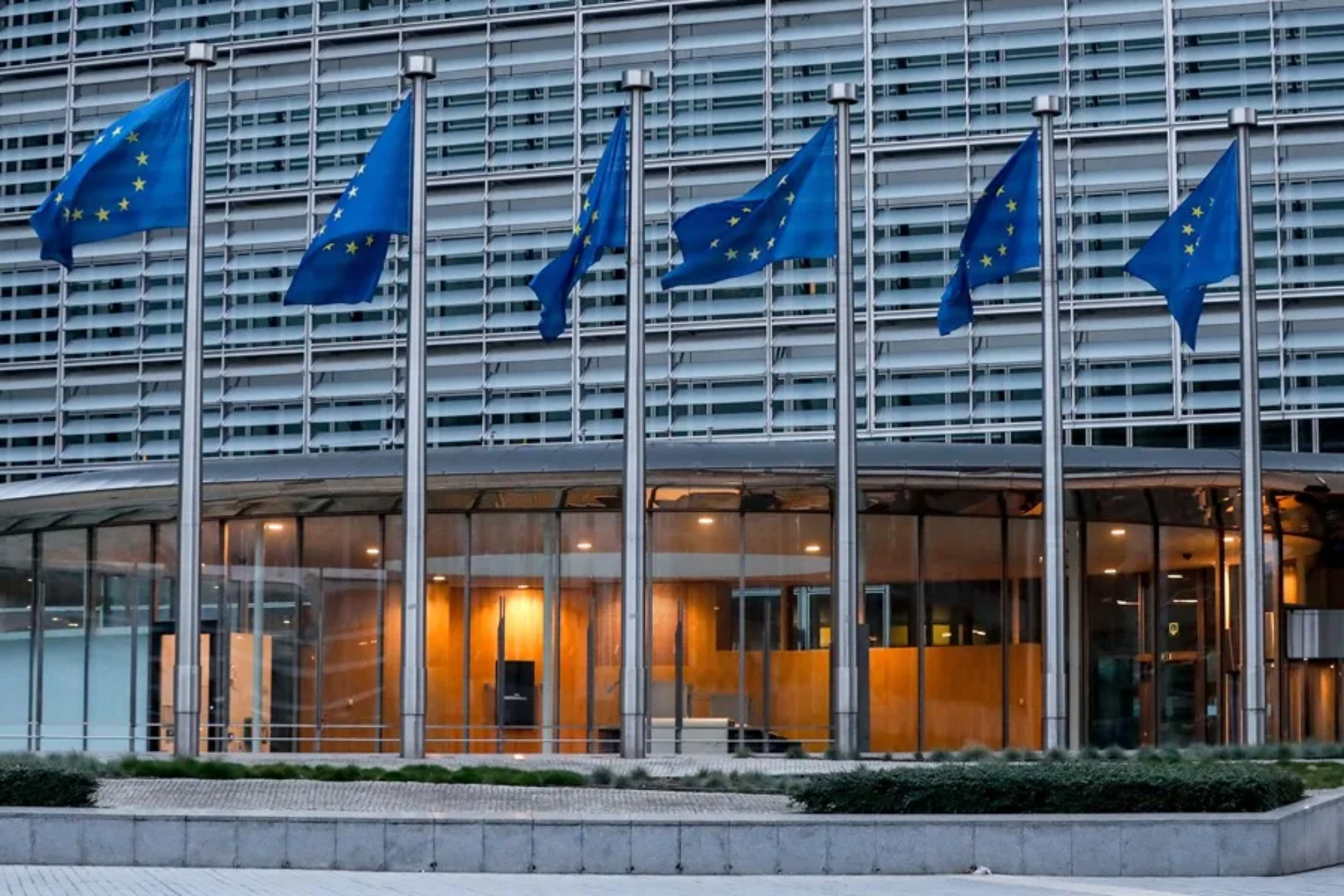 Banderas de Europa, en Bruselas EFE