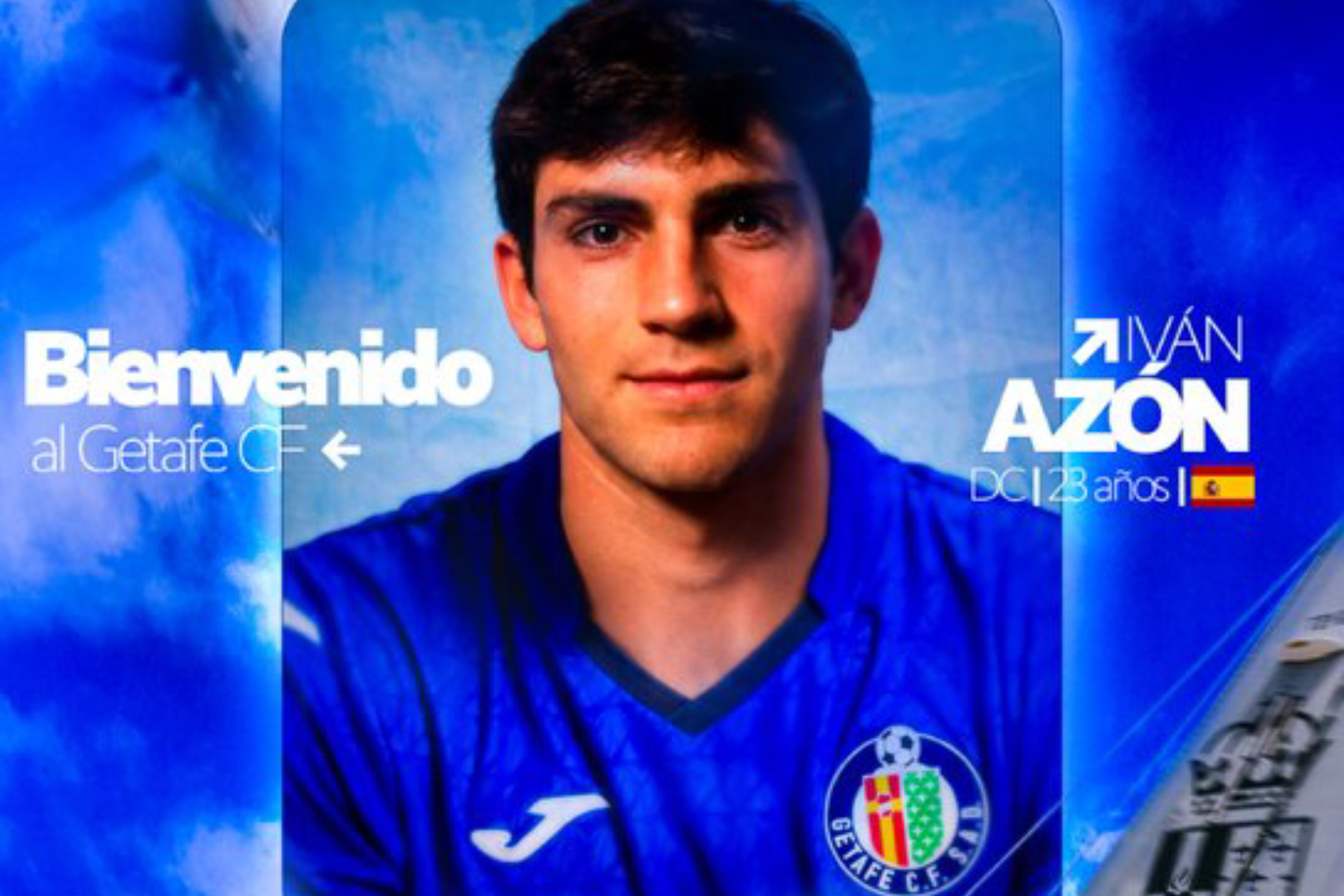 Iván Azón, nuevo jugador del conjunto azulón