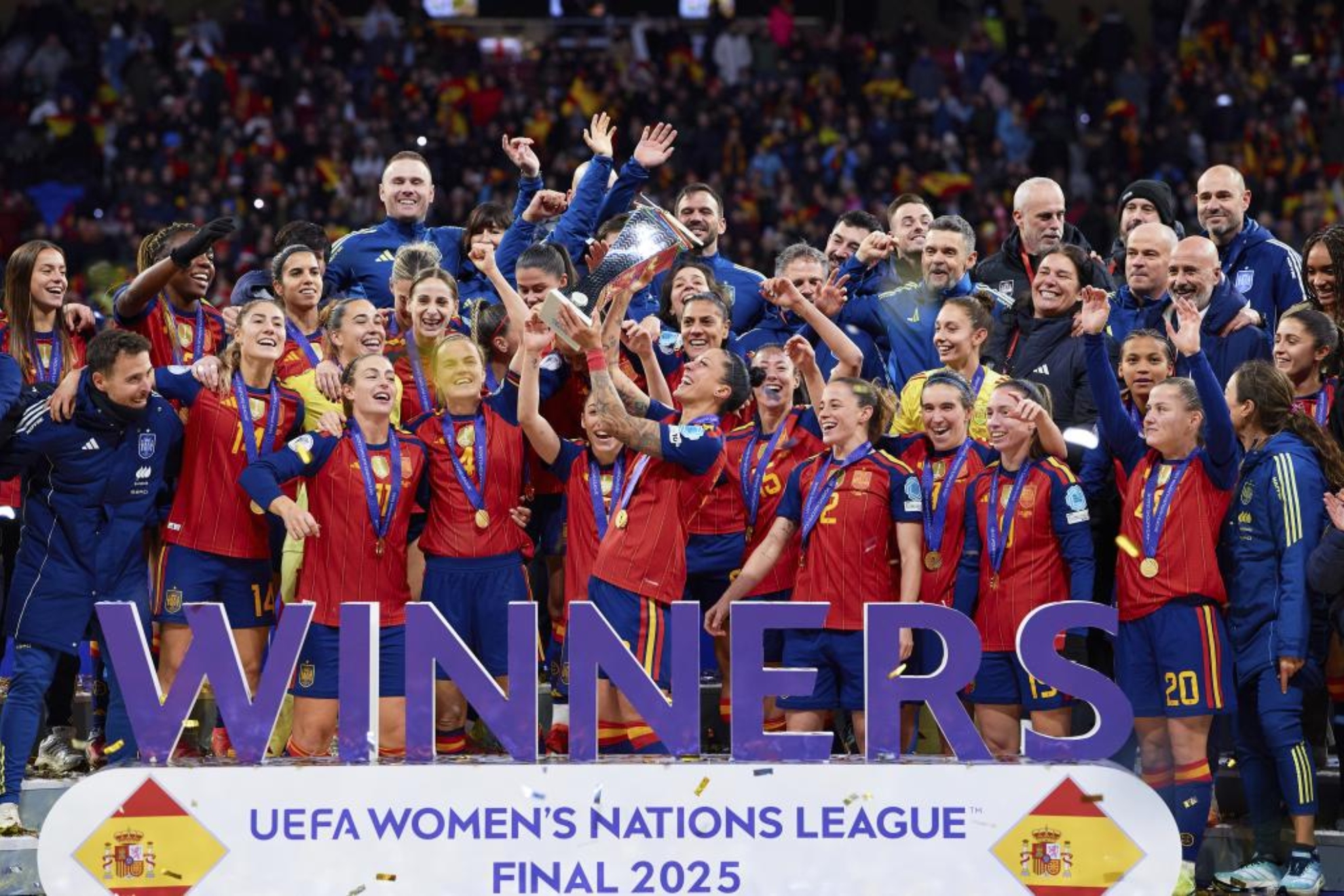 La selección española campeona de la Nations League LAPRESSE