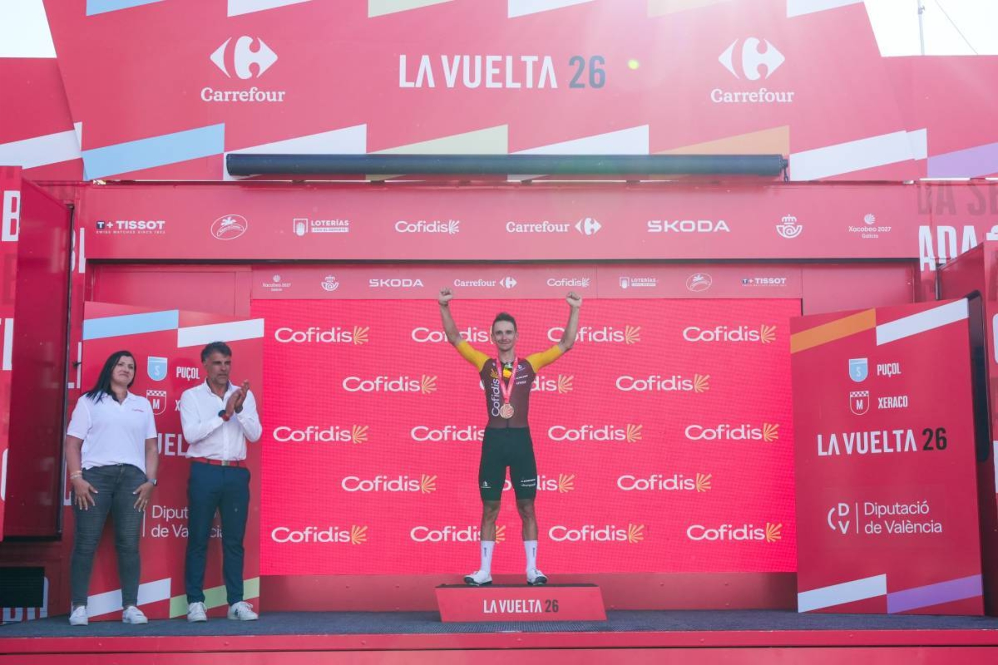 Cofidis sigue en LaVuelta.