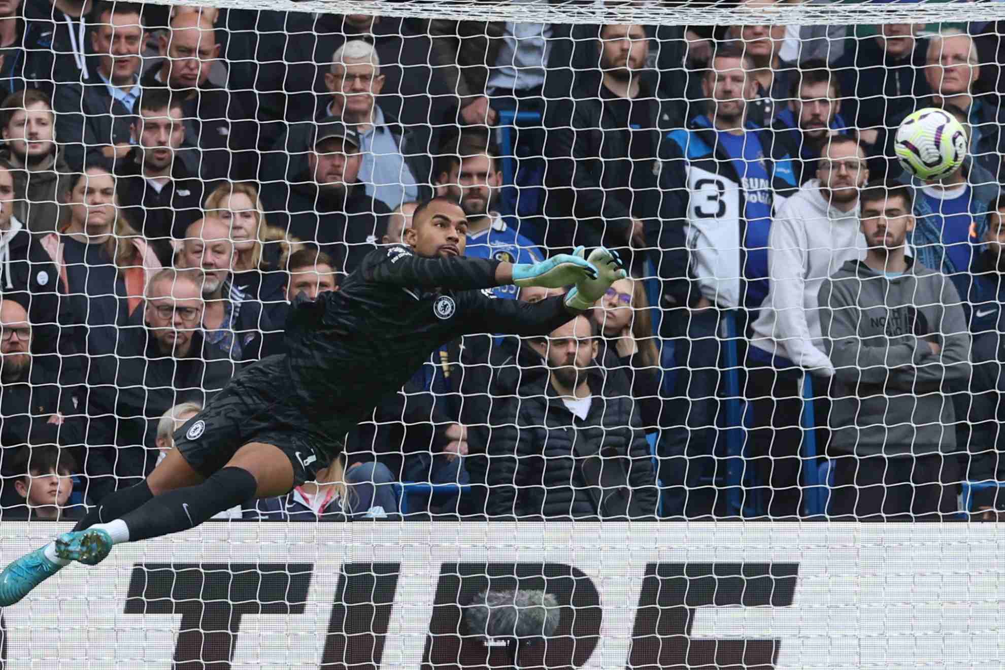 Robert Sánchez, en un partido con el Chelsea EFE