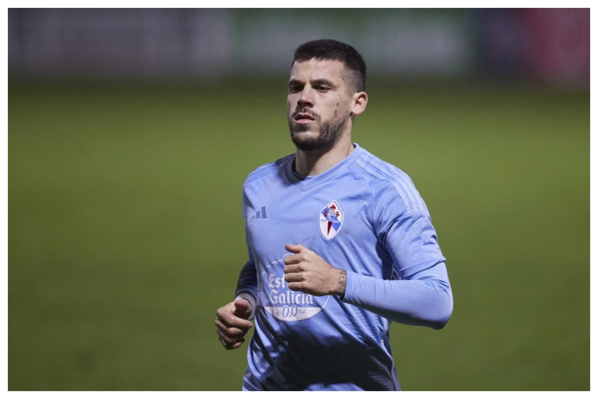 Carles Pérez, en un partido de la Copa del Rey del Celta Ricardo Larreina / UGS