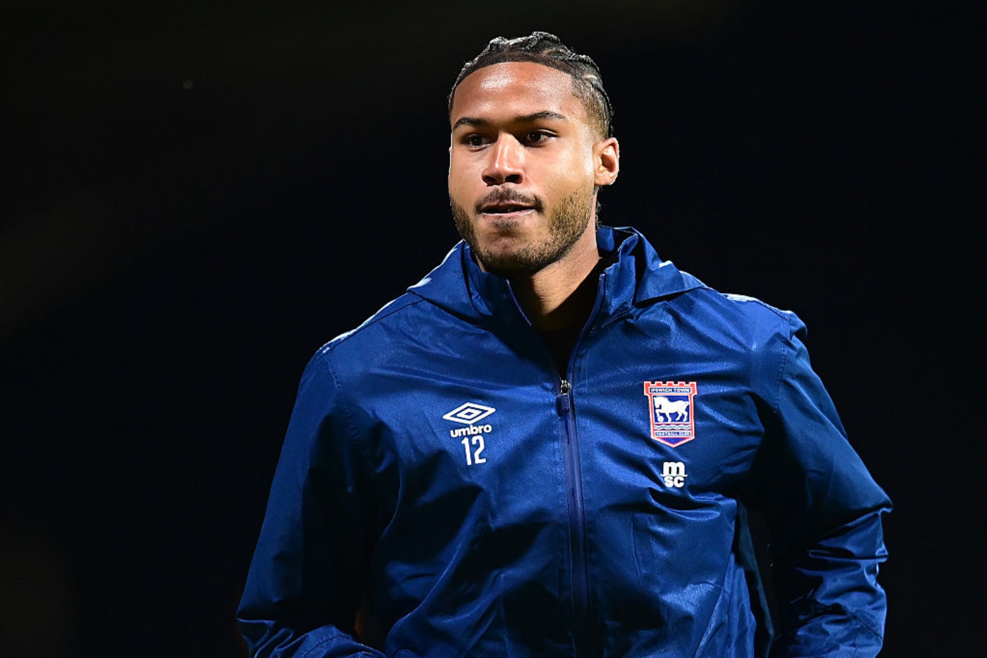 Jens Cajuste, con el Ipswich Town.