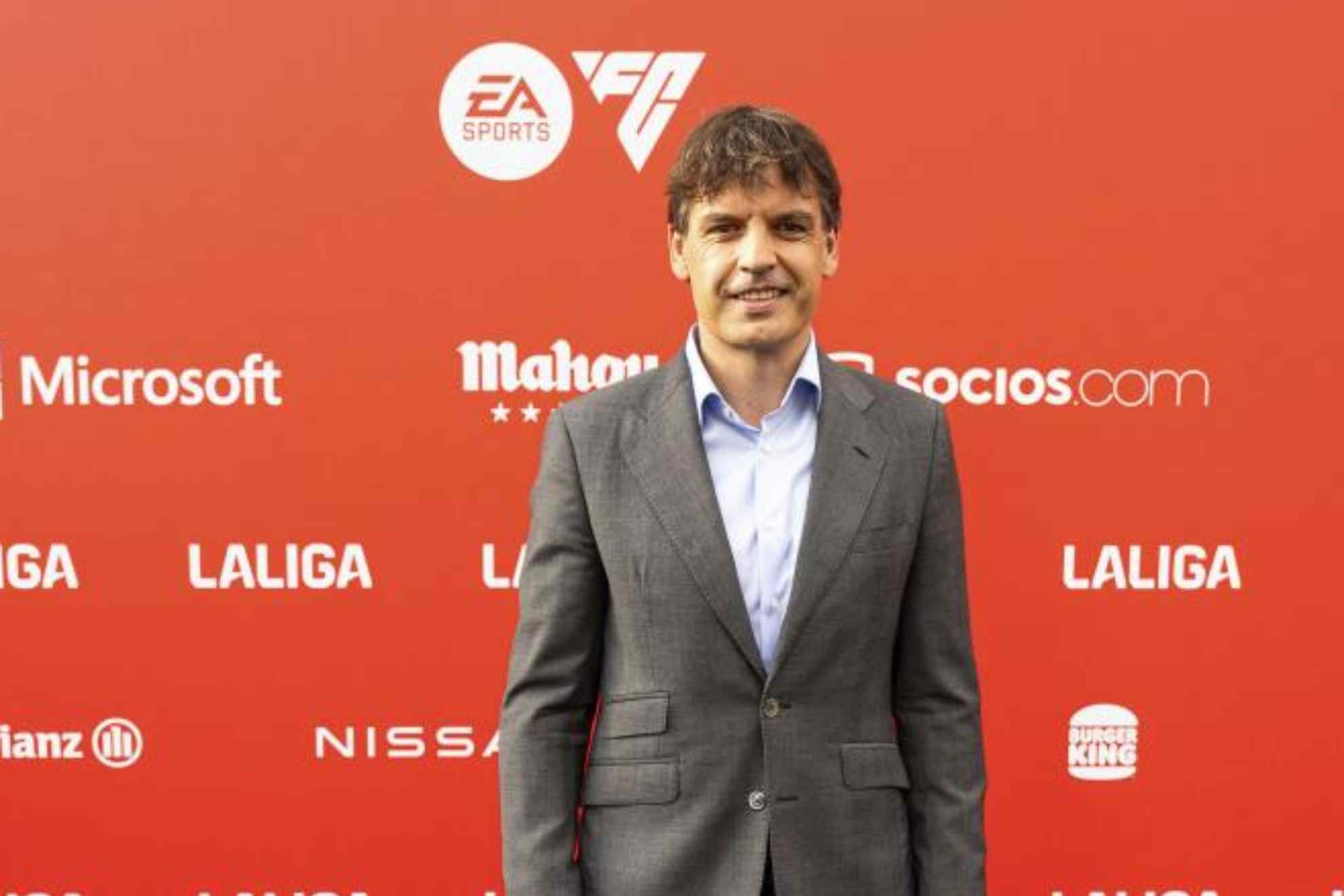 Fernando Morientes, en un acto de LaLiga. LALIGA