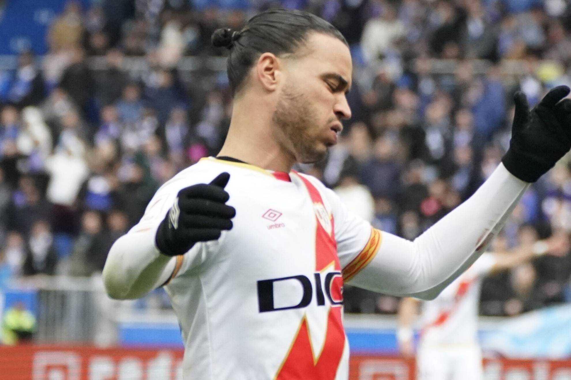Raúl de Tomás, inscrito por sorpresa por el Rayo Vallecano CARLOS GONZALEZ
