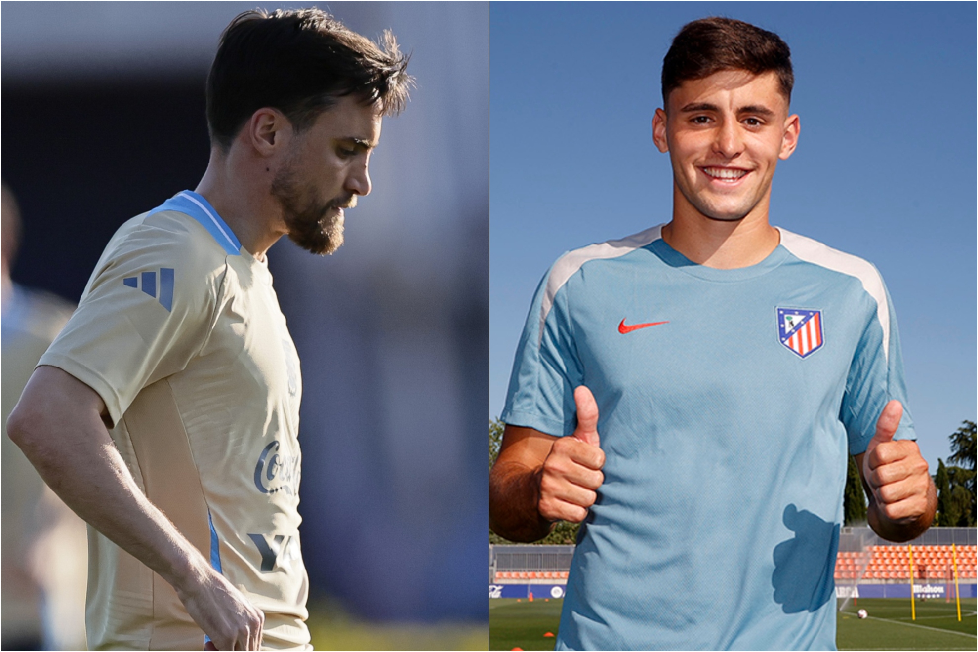 Tagliafico y Dani Martínez