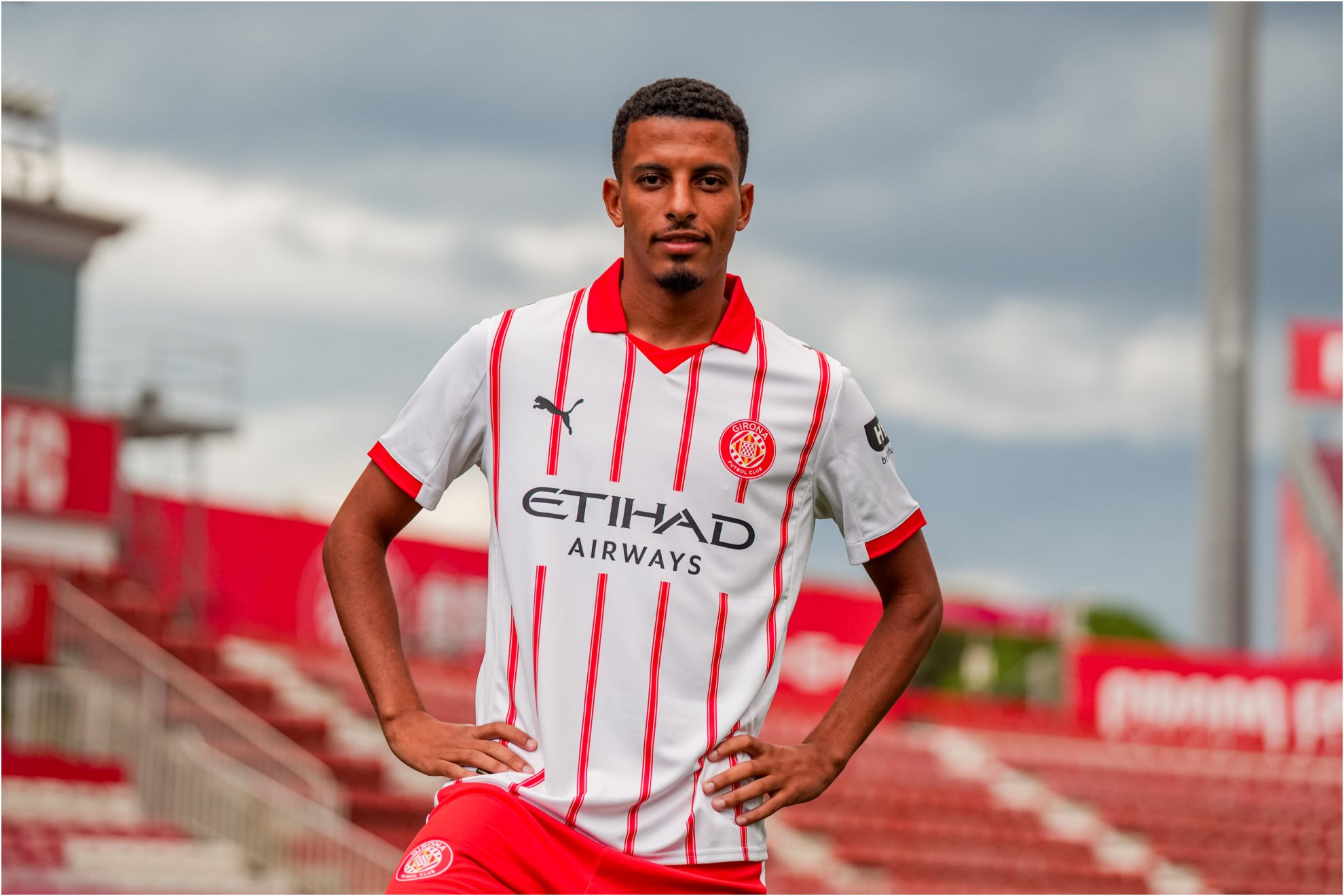 Ounahi, con el Girona.