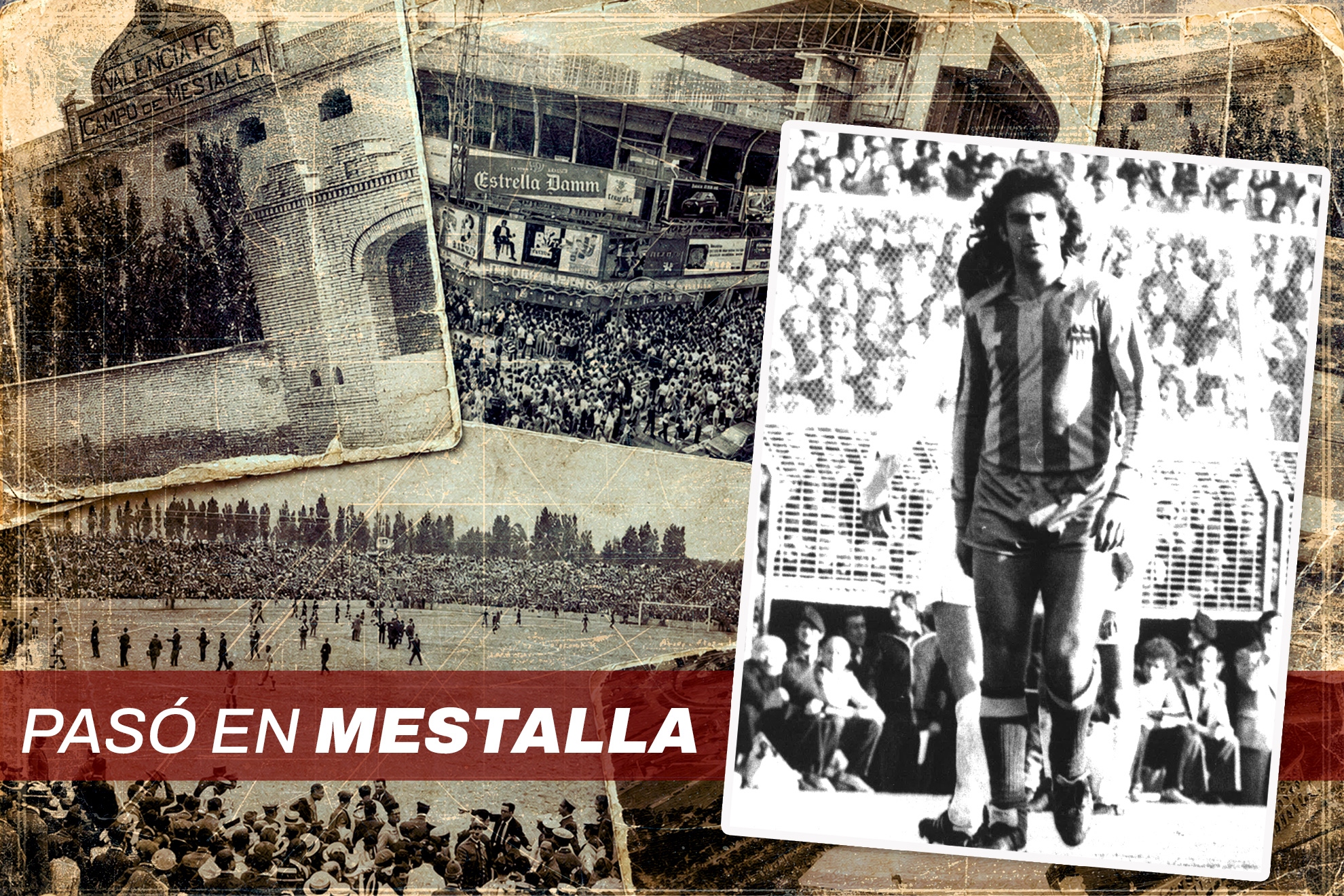 Último año de mestalla: Kempes, el primer gol con el Valencia y en Mestalla. MARCA NIT