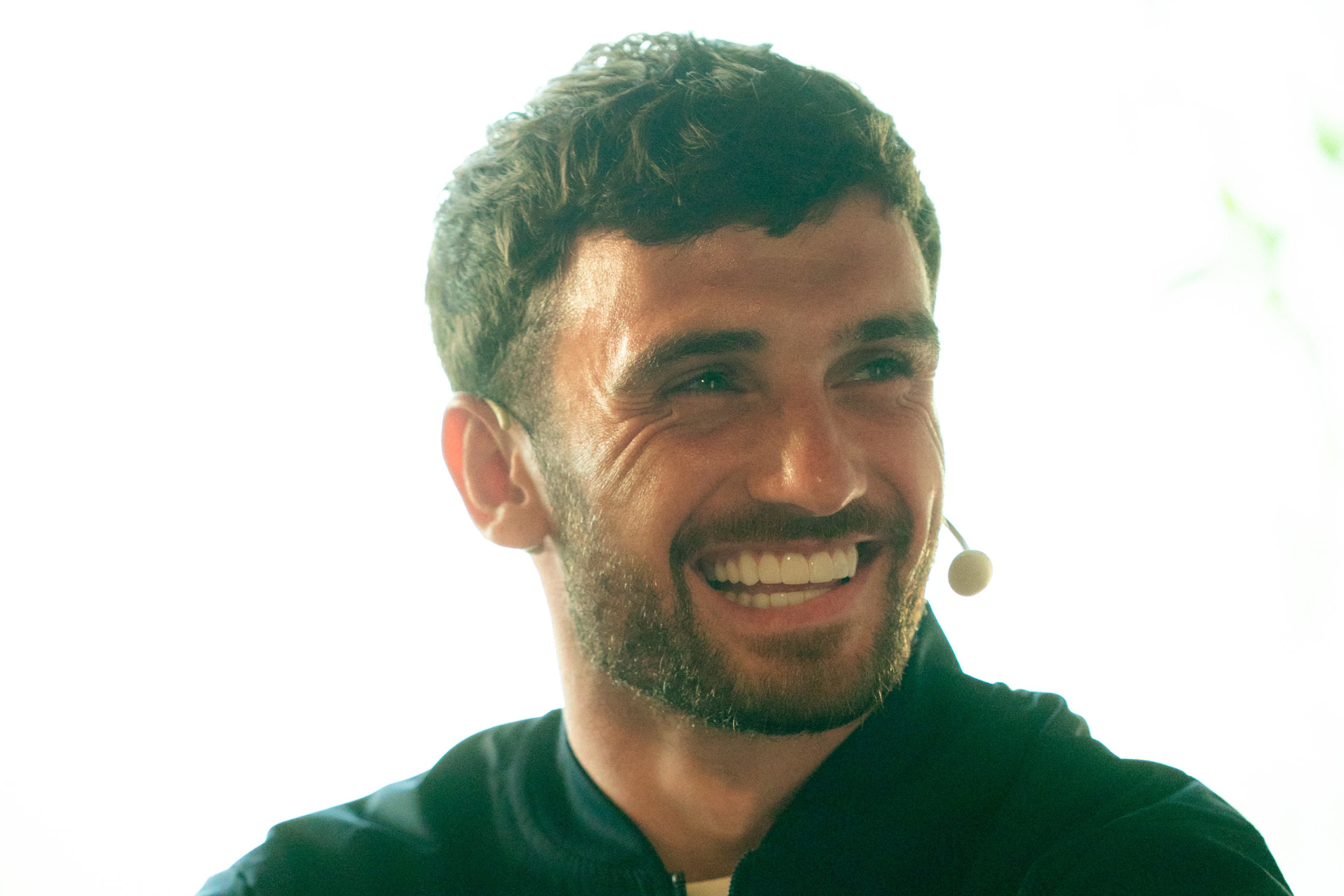 Troy Parrott, durante su presentación REAL BETIS