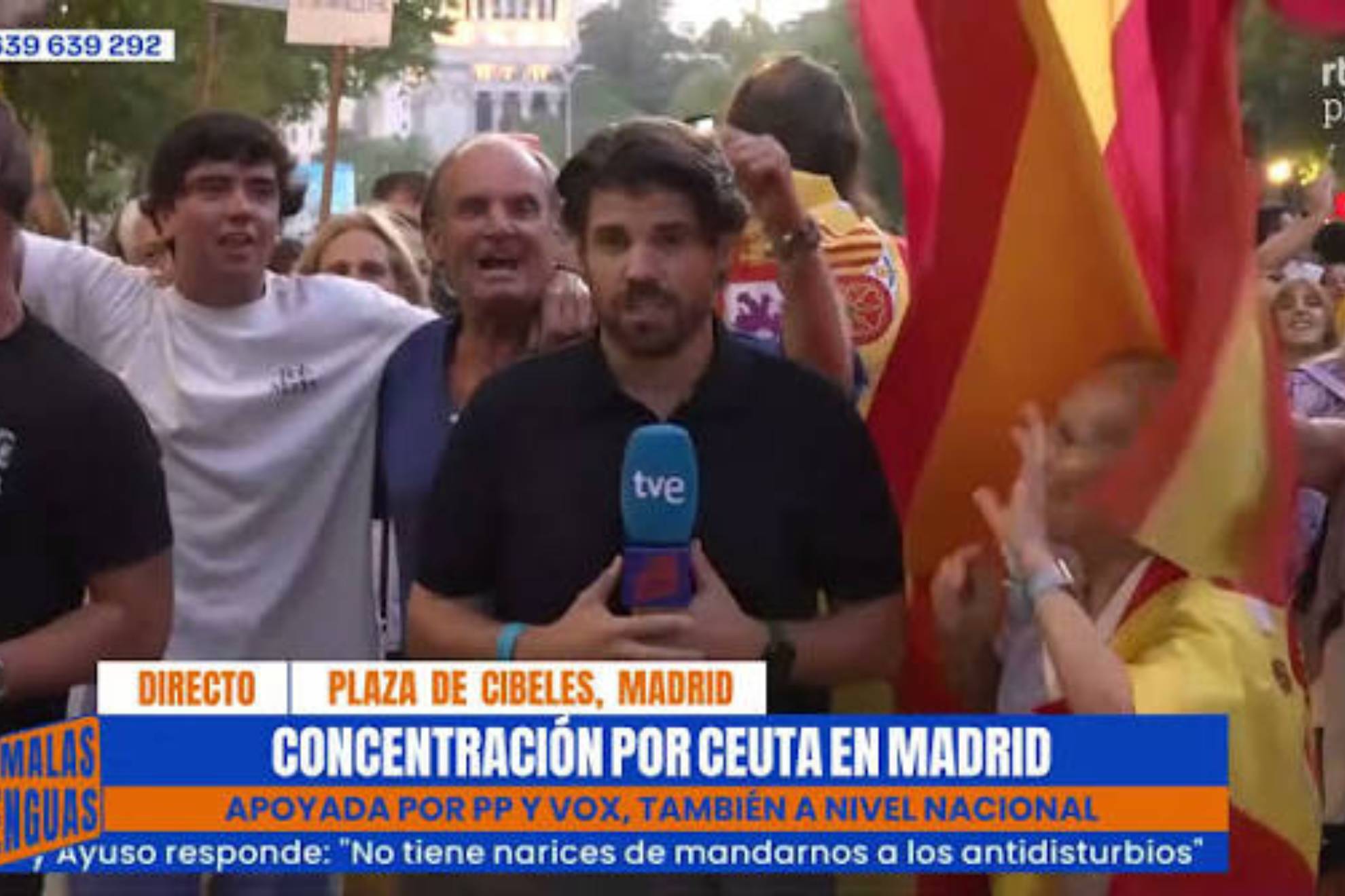 Jesús Poveda, en Malas Lenguas. RTVE