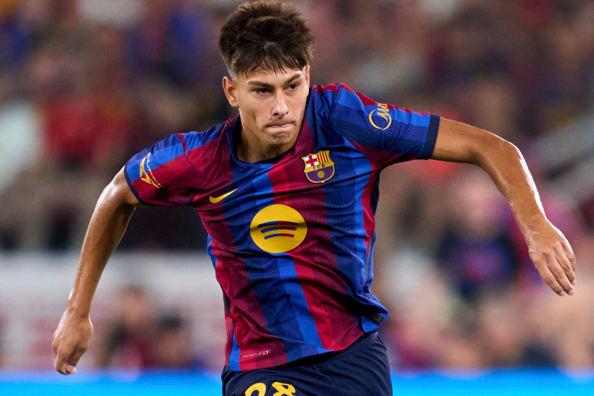 Brian Fariñas, jugador del Barcelona. GETTY IMAGES