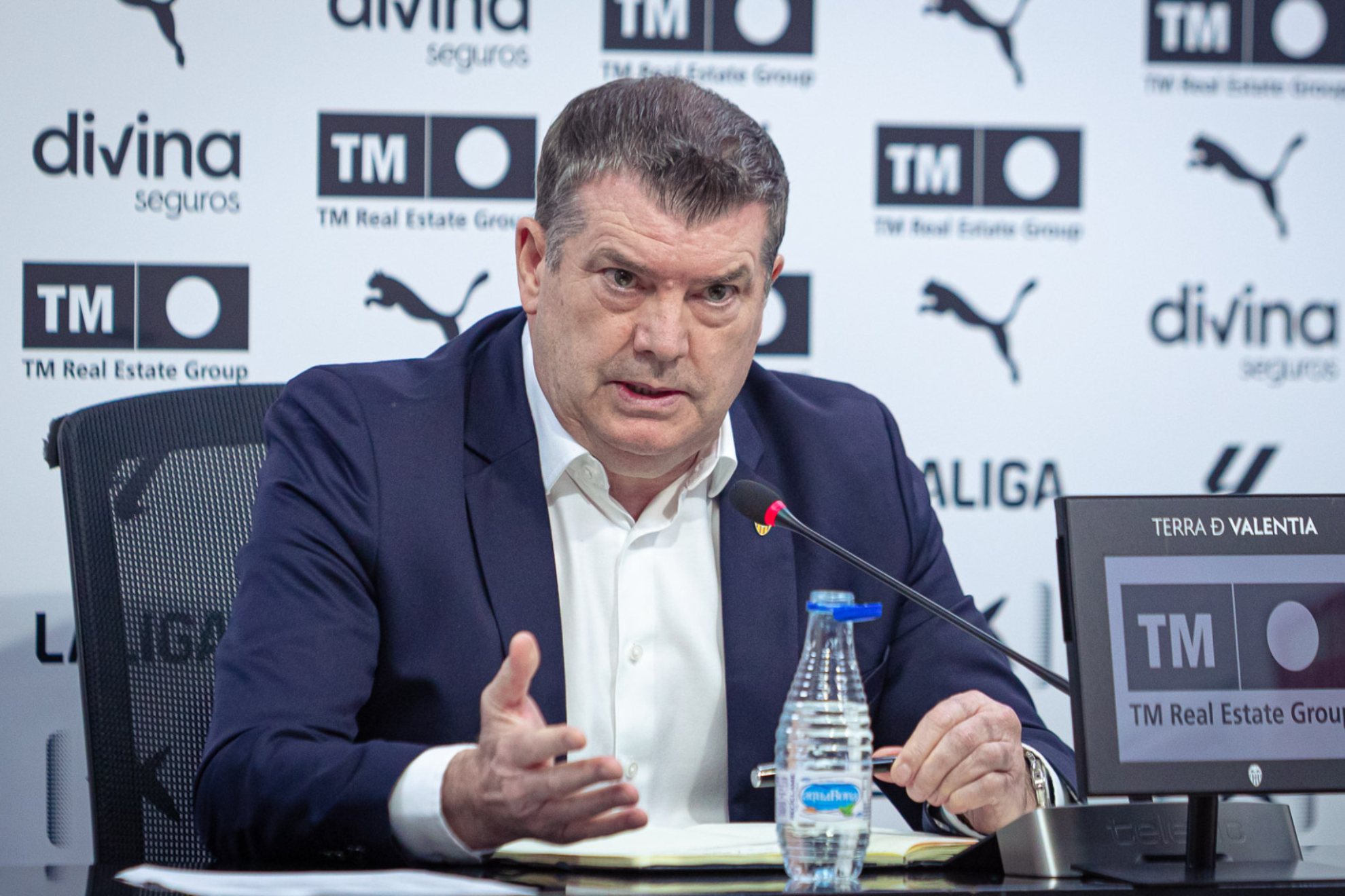 Ron Gourlay, CEO de Fútbol del Valencia. VALENCIA CF