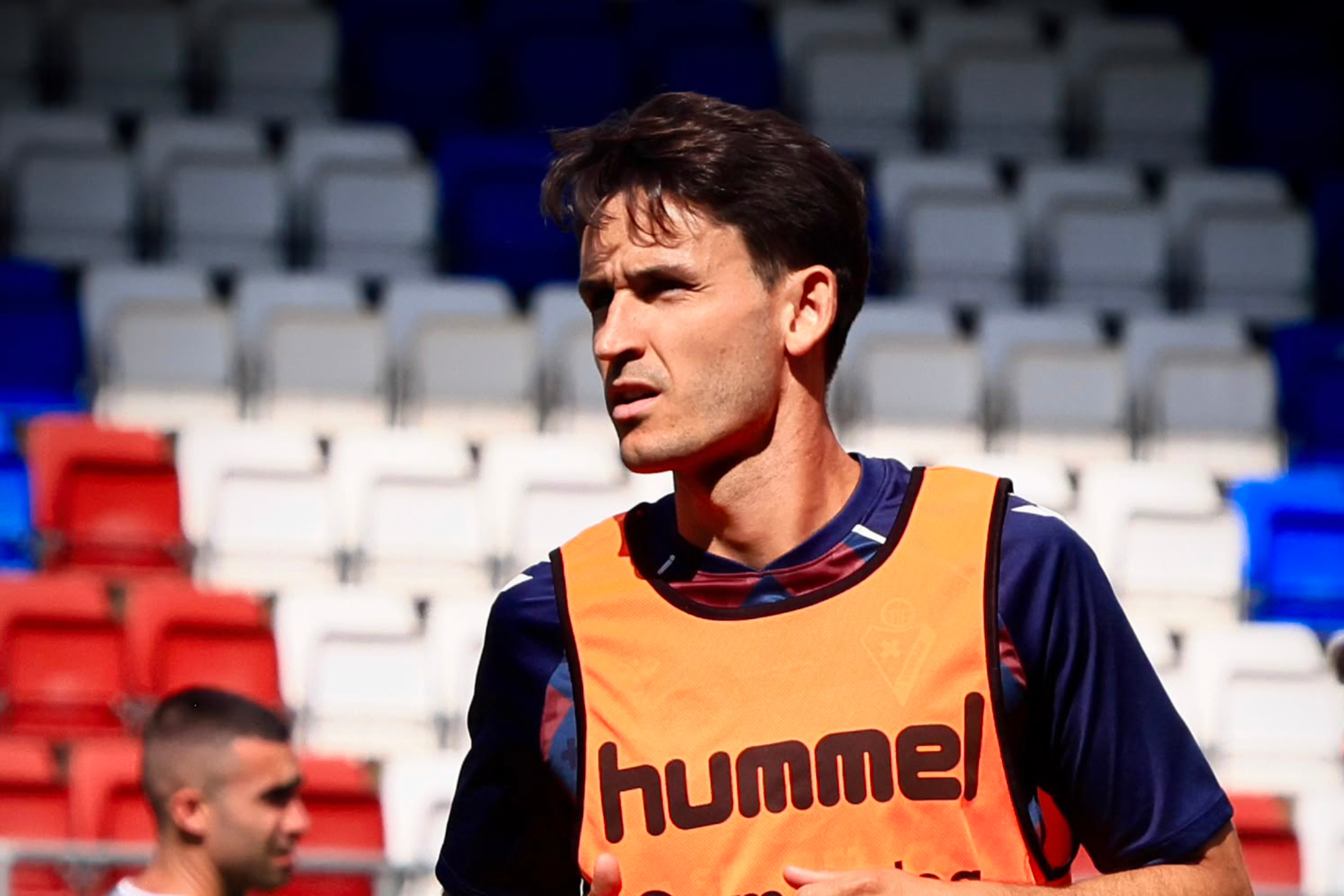 Elgezabal, jugador del Eibar. SD EIBAR