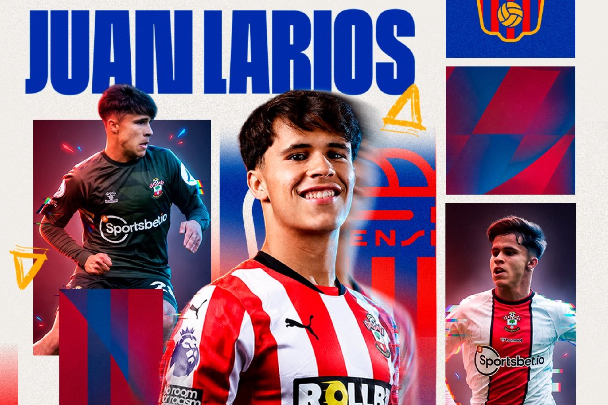 La imagen con la que el Eldense ha anunciado el fichaje de Juan Larios. CD ELDENSE