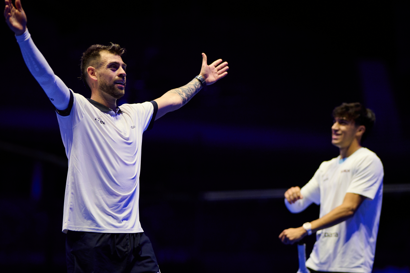 Alfonso y Libaak consiguieron acceder a sus primeros cuartos de final juntos.