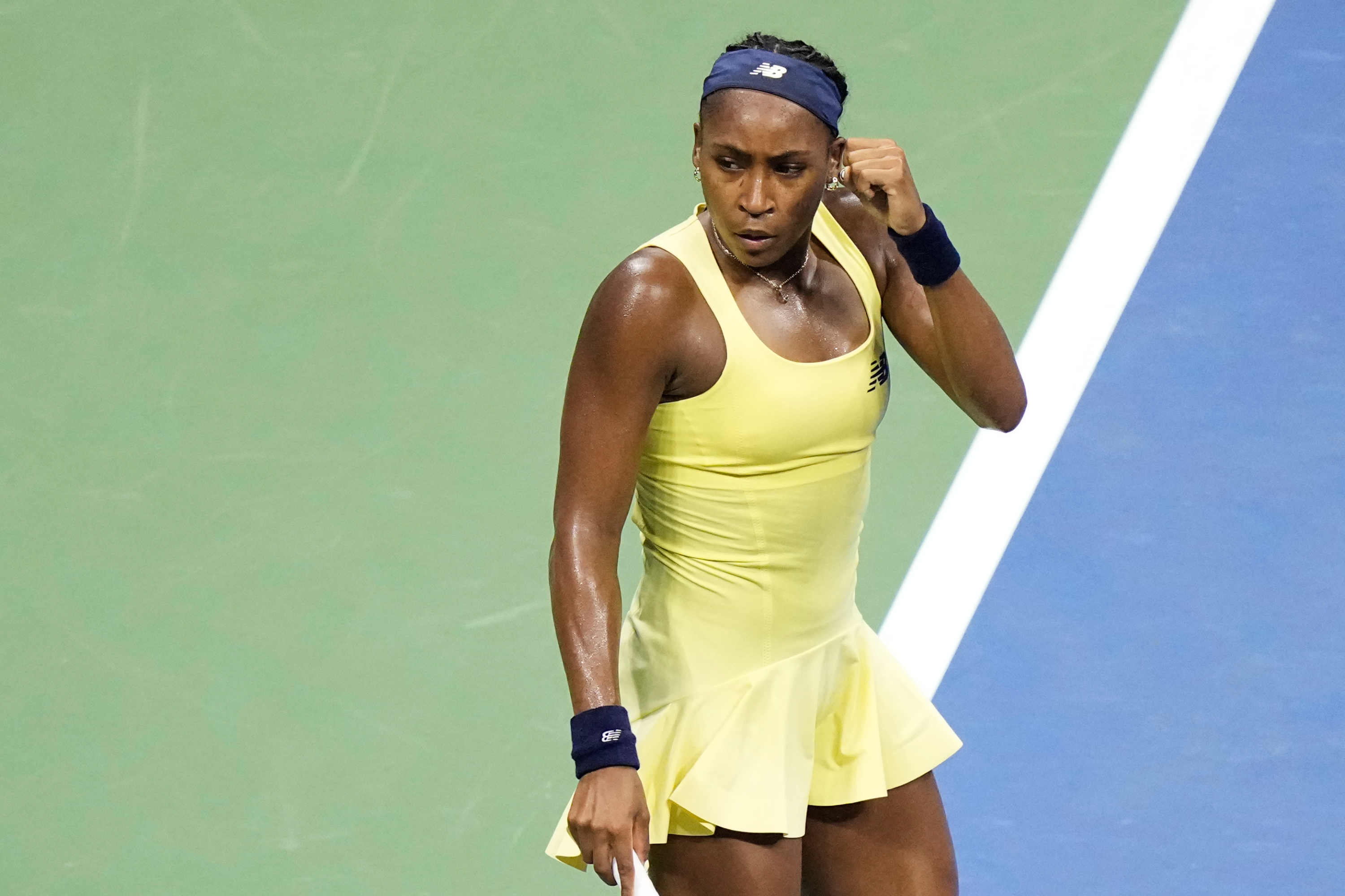Coco Gauff, en un encuentro AP Photo/Frank Franklin II
