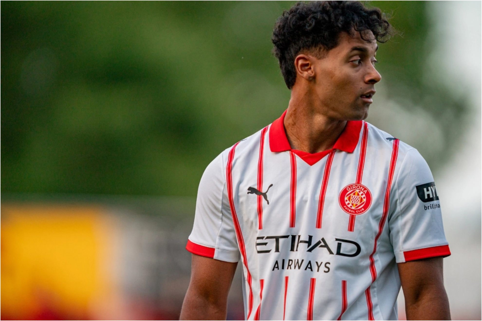 Jastin, con el Girona. GIRONA FC
