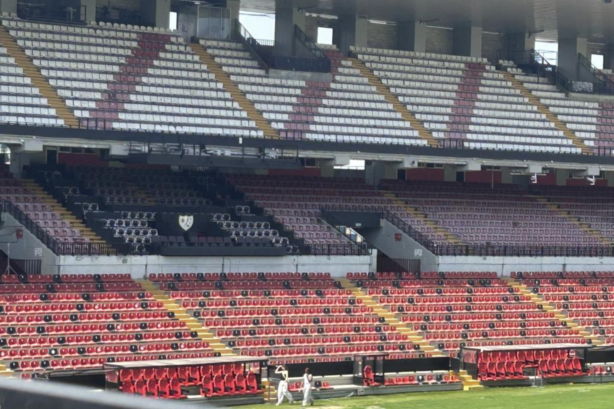 Una imagen del estadio de Vallecas.