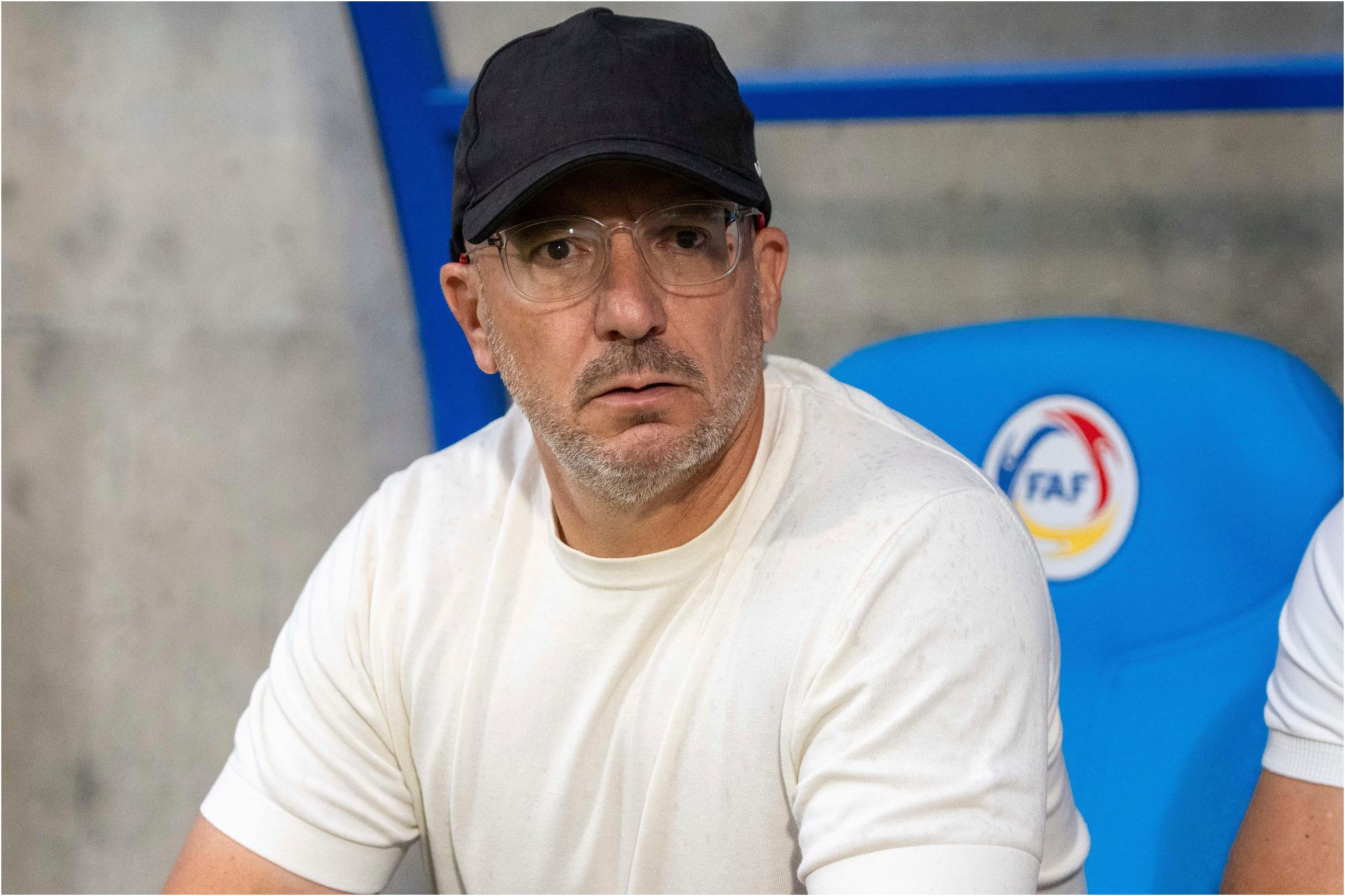 José Juan romero, en el banquillo. LALIGA