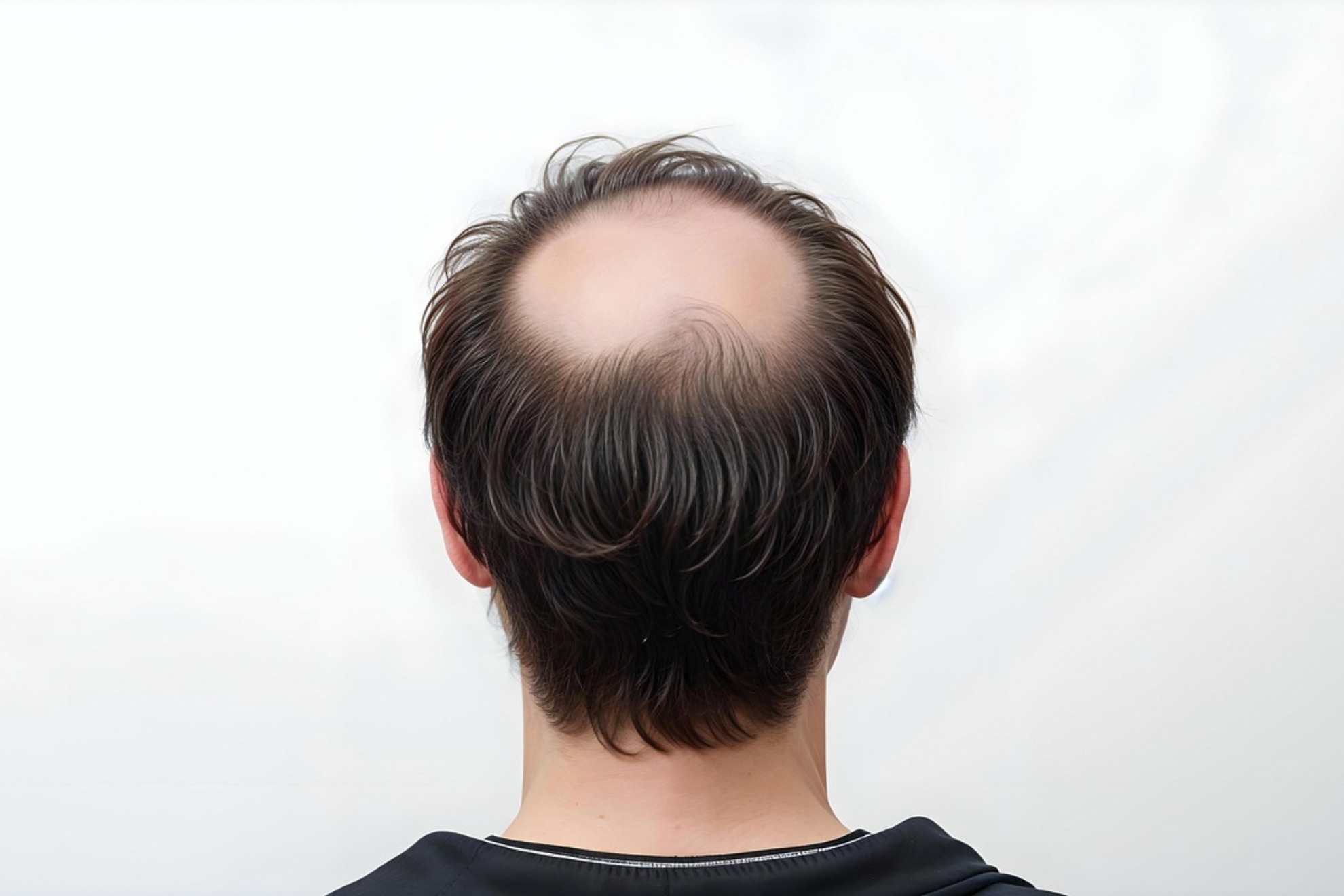 Imagen de una persona con alopecia. Pixabay.
