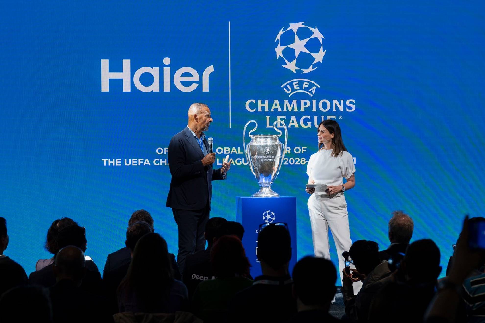 La empresa de electrodomésticos firma un acuerdo con la UEFA