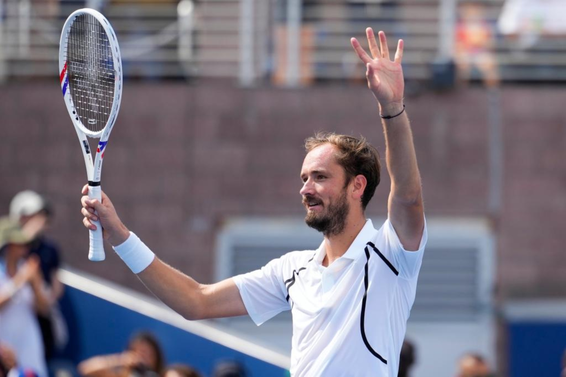 Medvedev en el US Open. LAPRESSE