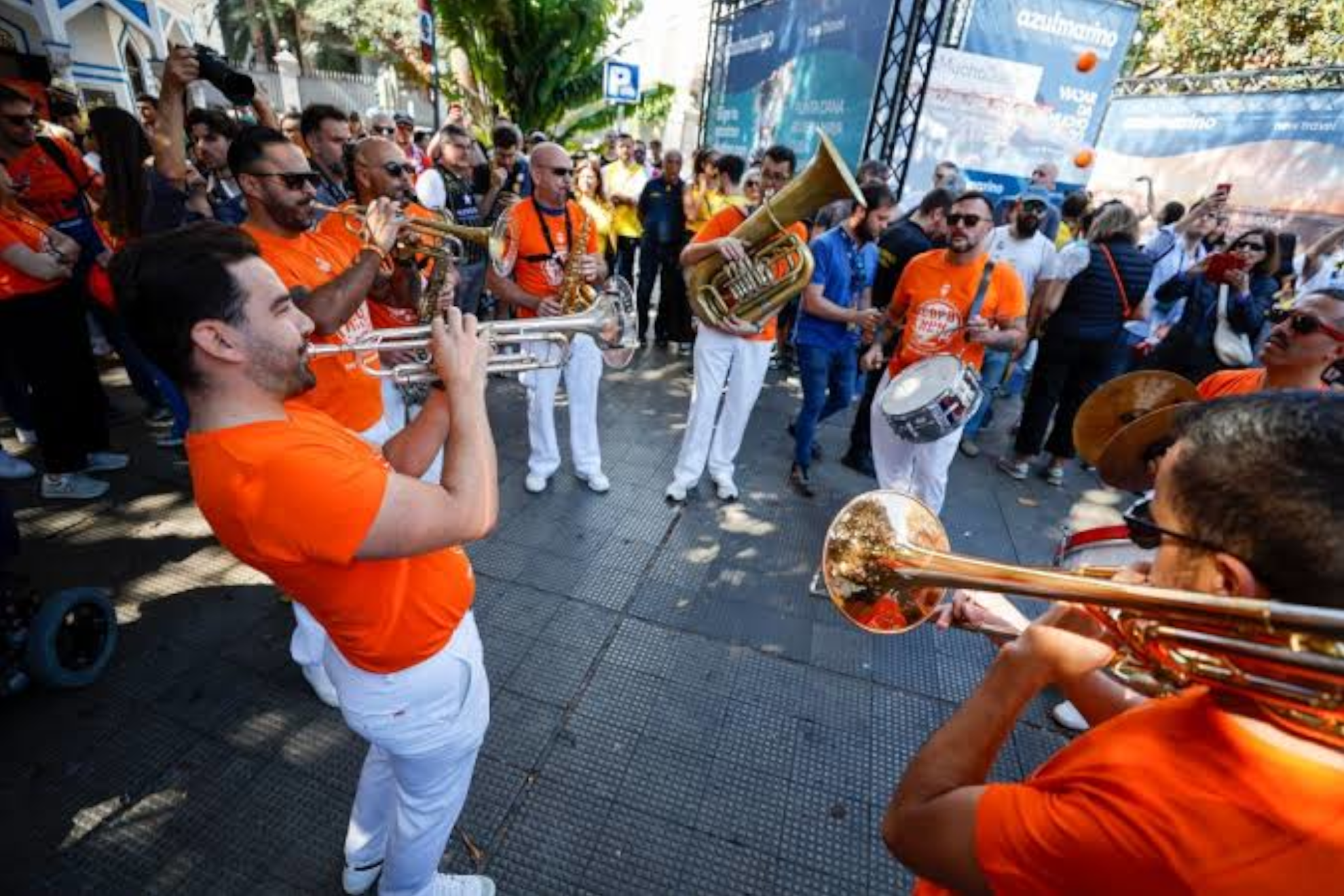 Imagen de archivo de una charanga EFE