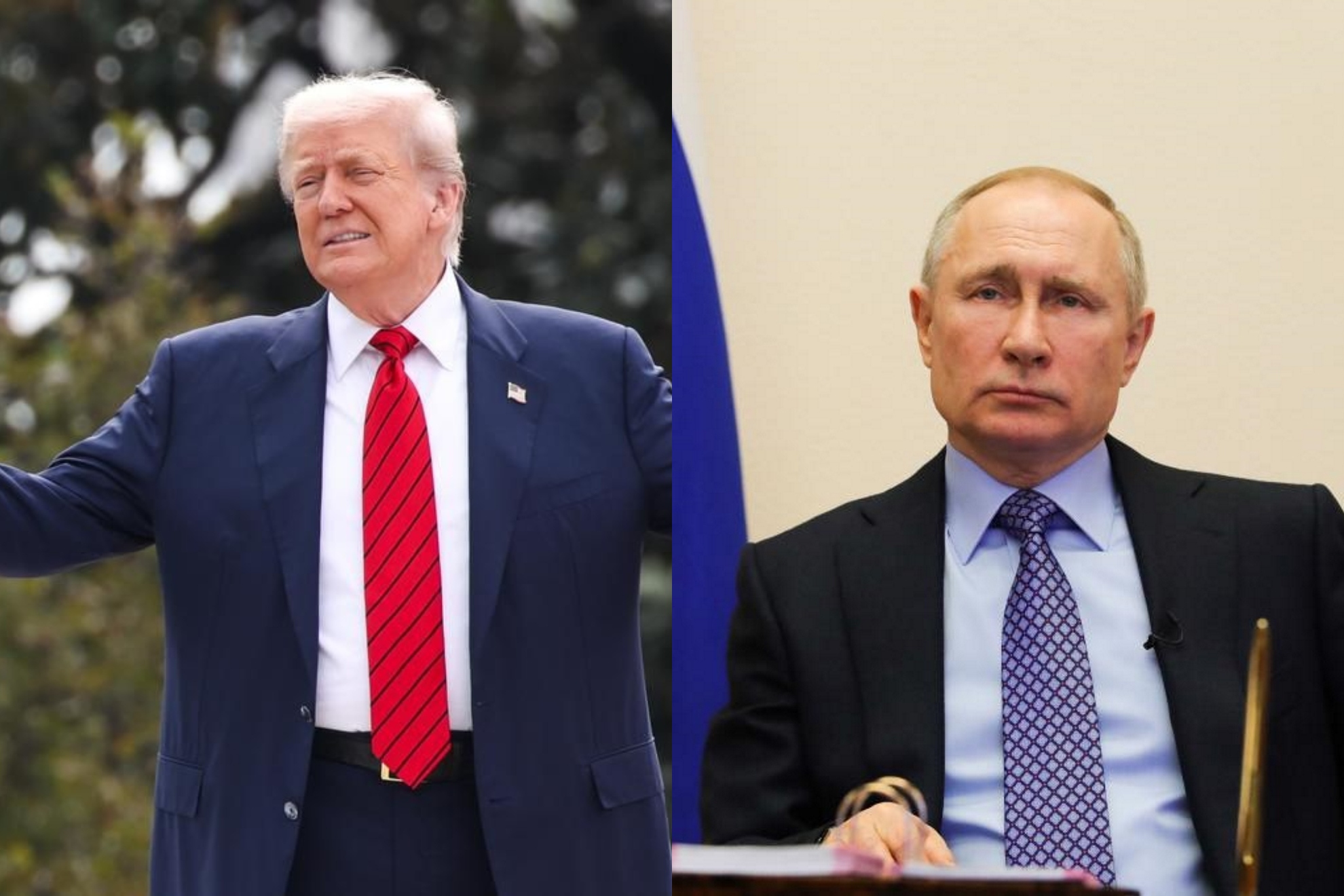 Donald Trump y Vladimir Putin.