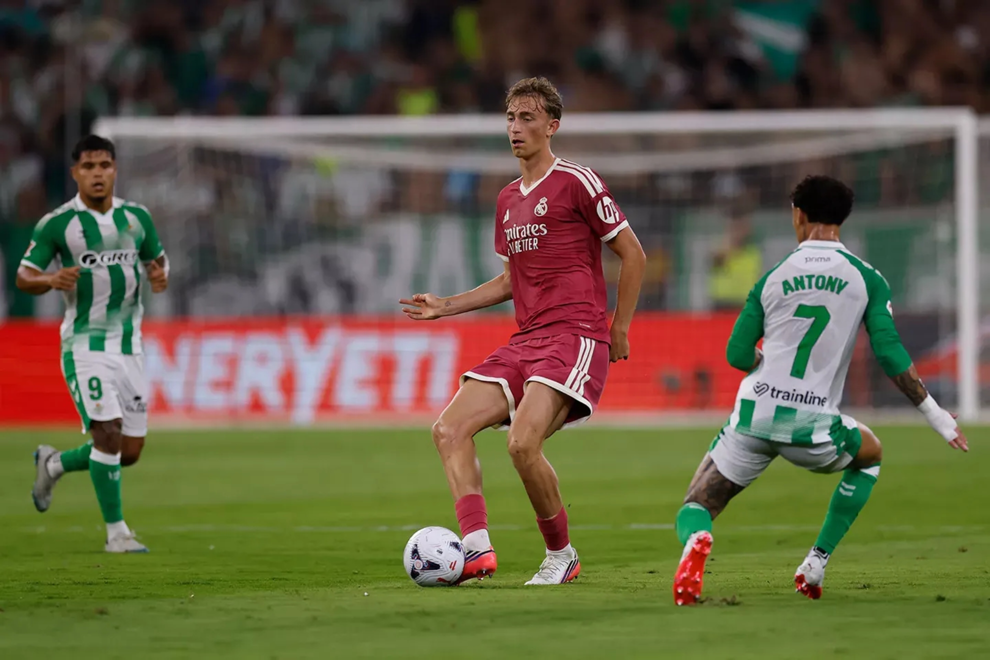 Dean Huijsen en La Cartuja. REALMADRID.COM