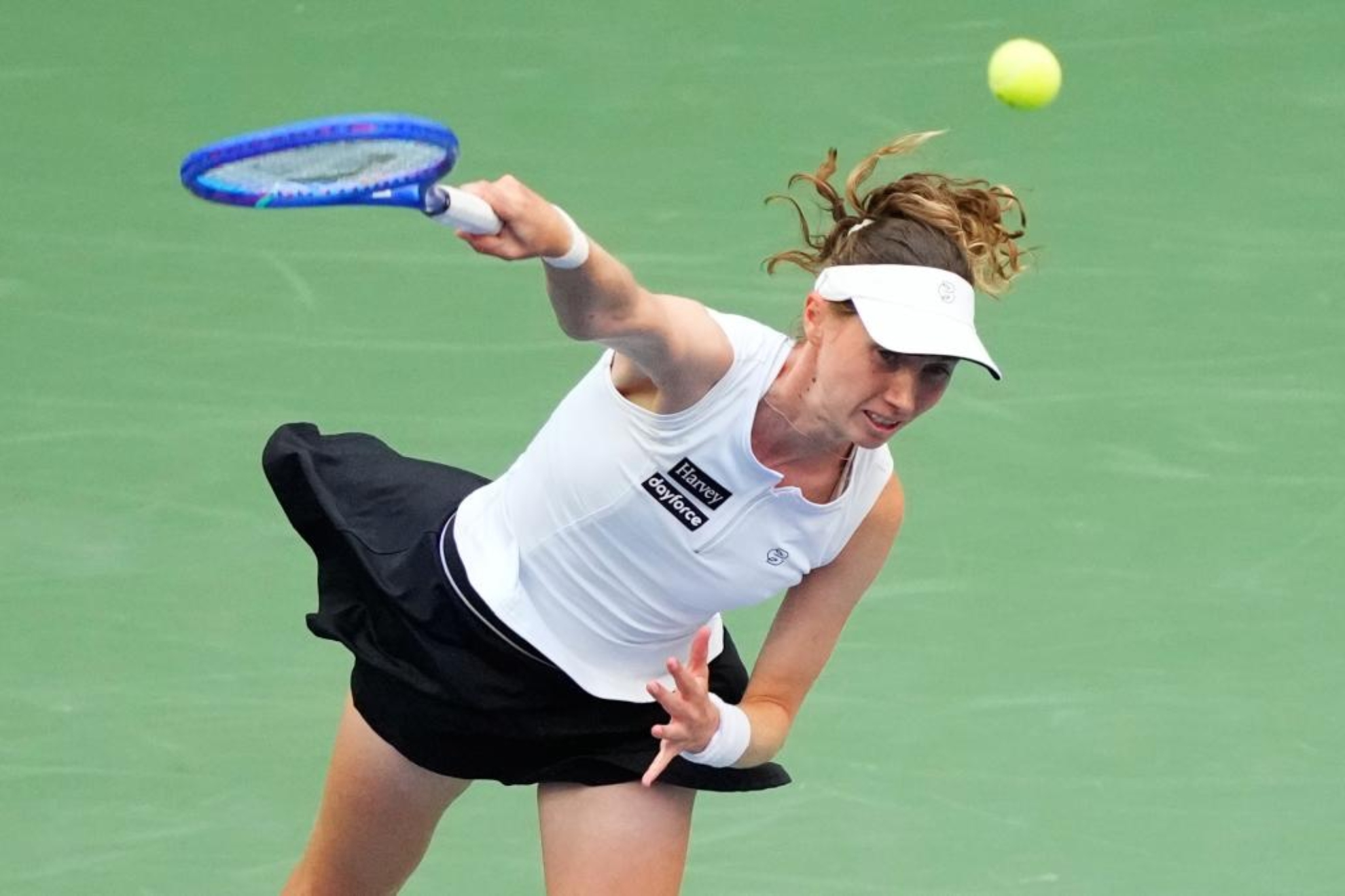 Cristina Bucsa, en su partido ante Gauff