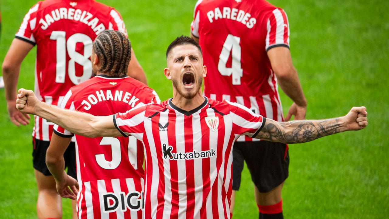 Sancet ha estrenado la cuenta goleadora de su temporada. Athletic Club
