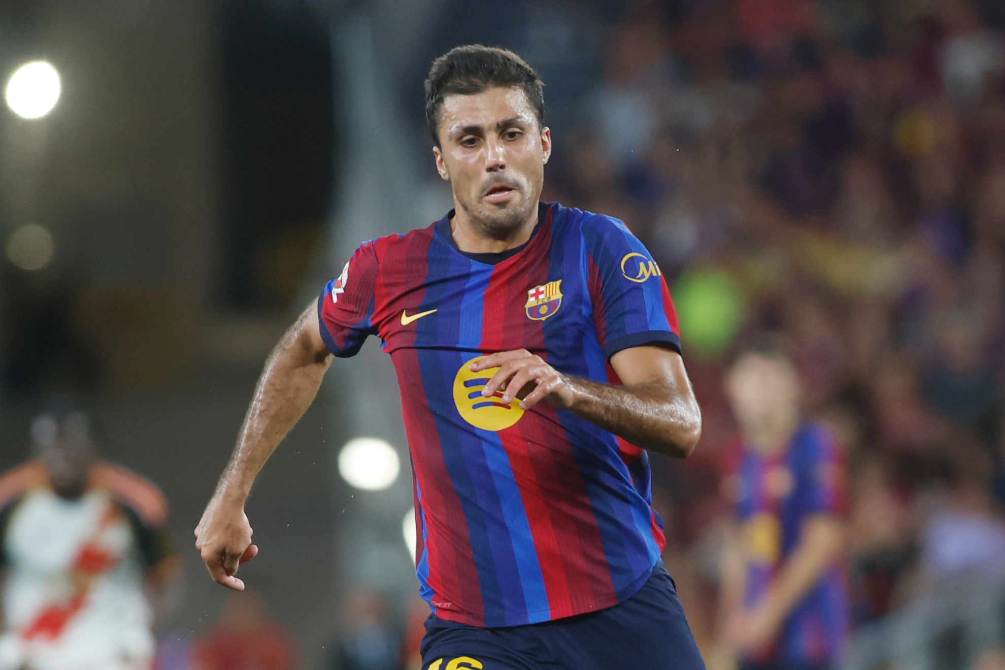 Rodri, jugador del Barcelona. FRANCESC ADELANTADO