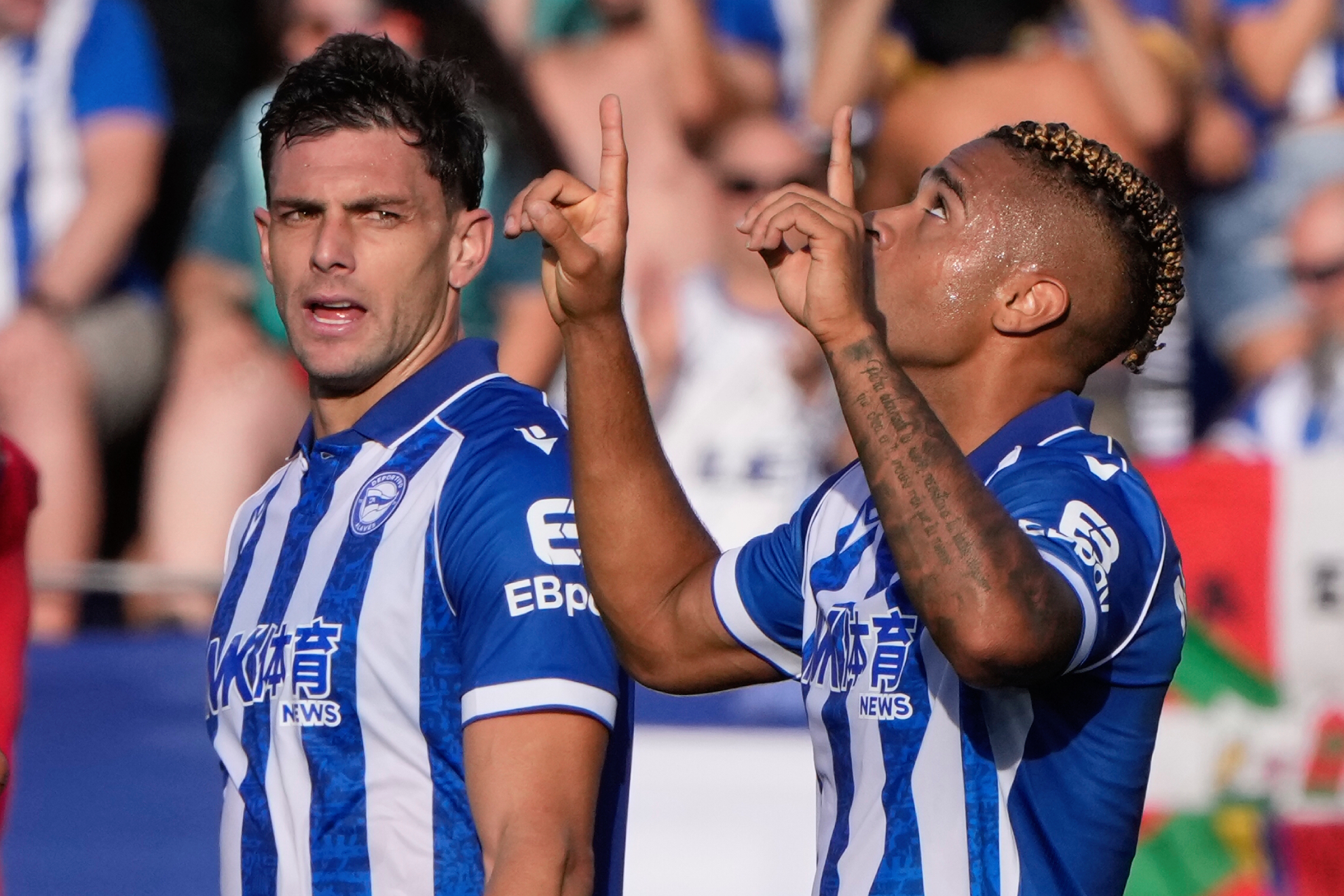 Lucas Boyé y Mariano Díaz