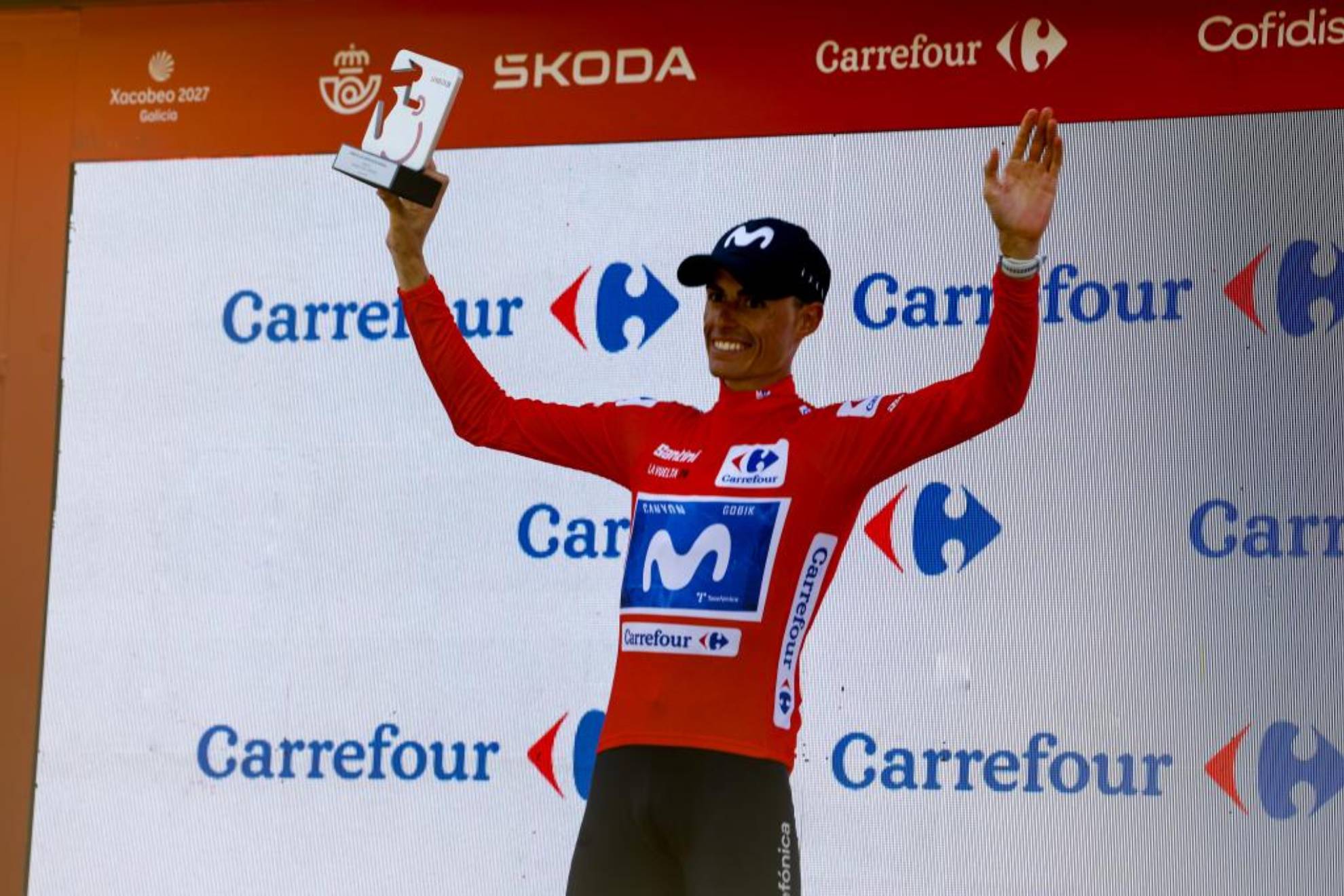 Enric Mas, líder de la Vuelta