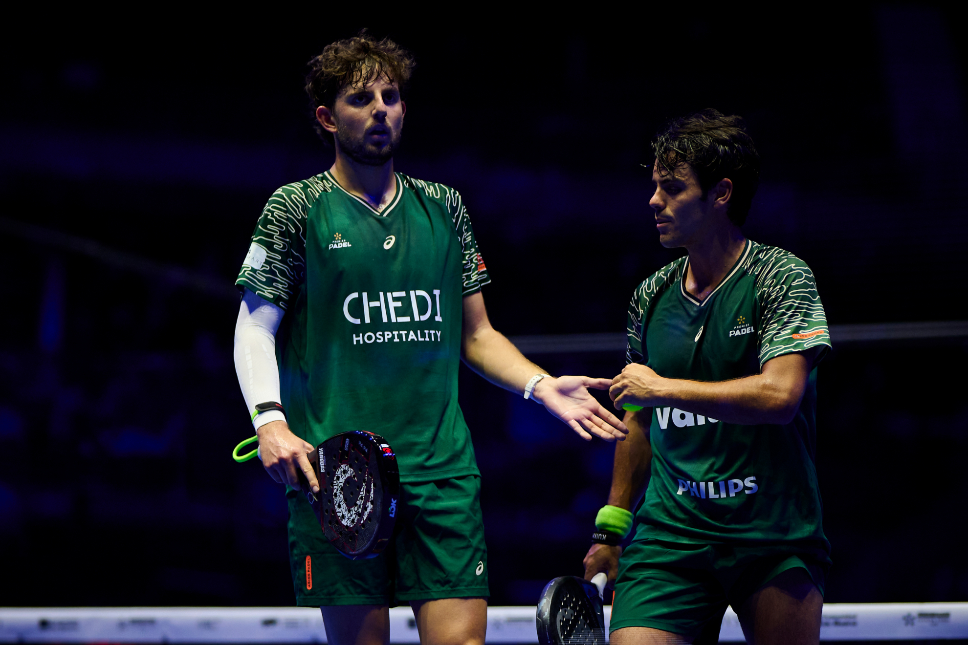 Yanguas y Nieto, en la final.