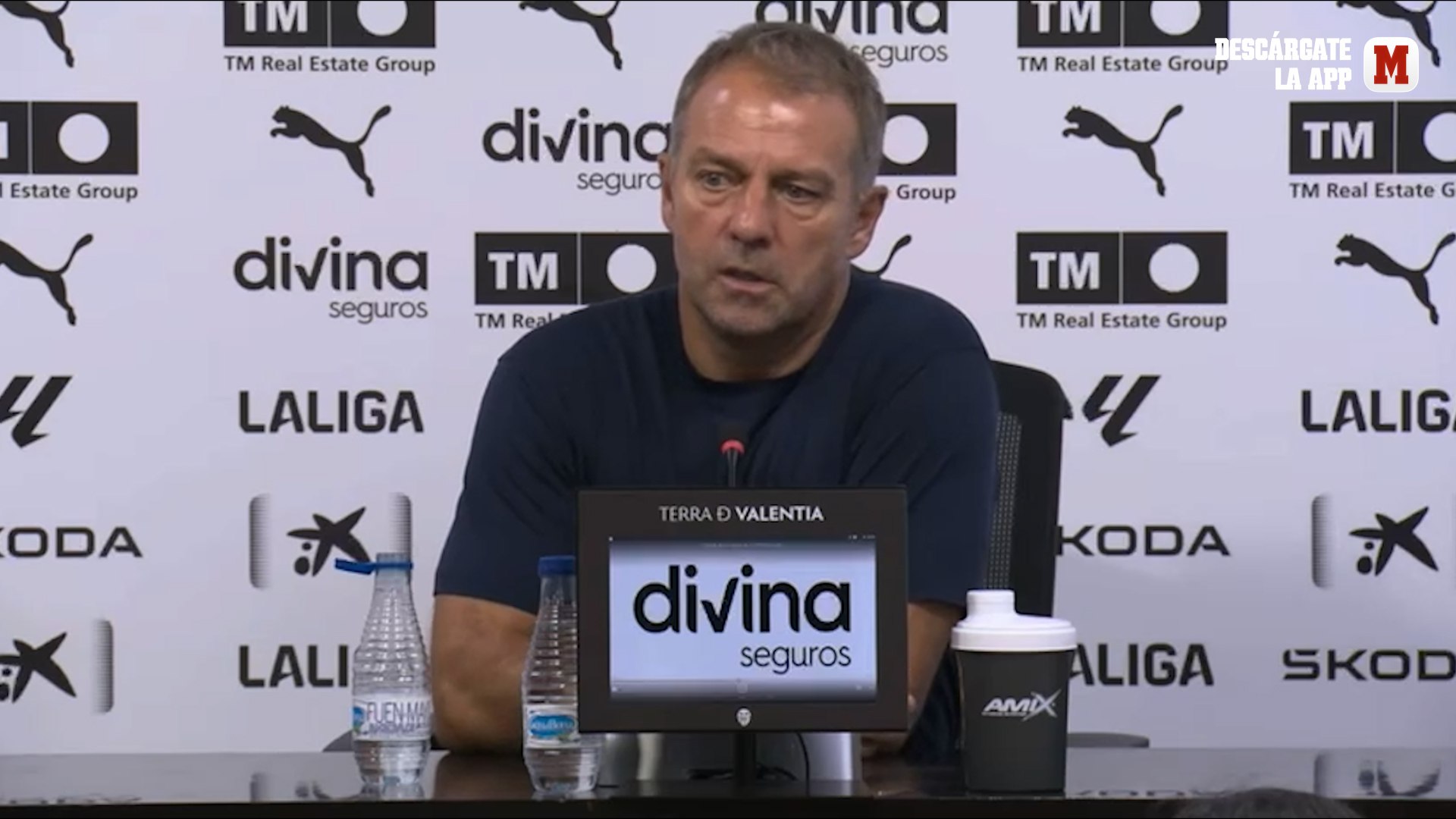 Hansi Flick, entrenador del Barcelona.