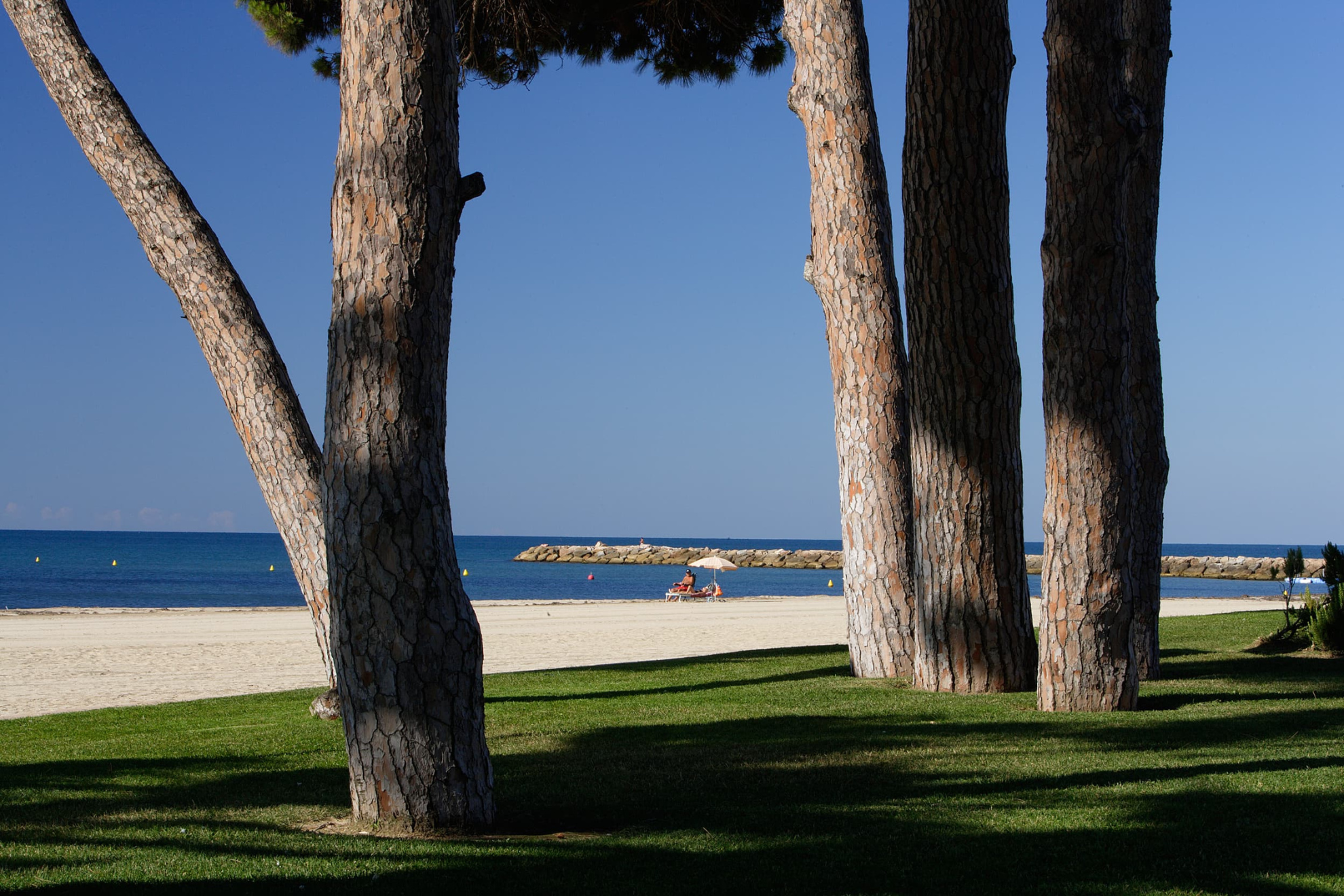 Imagen de la playa de Cambrils