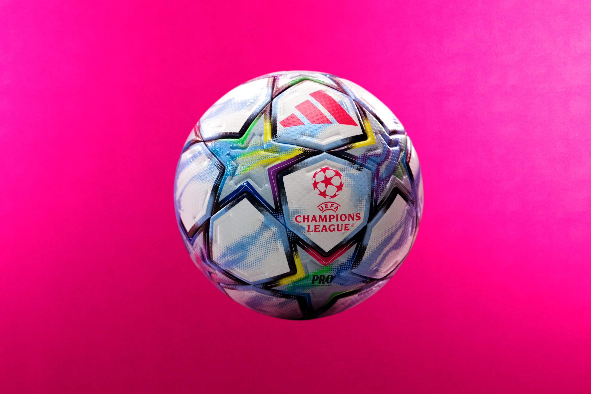El nuevo balón de la Champions League